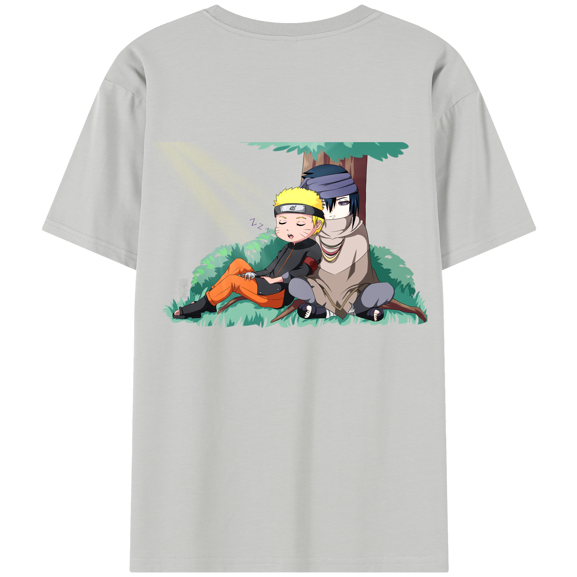 （画像用） NARUTO -ナルト- うずまき ナルト Uzumaki Naruto レディース半袖Tシャツ(バックプリント)