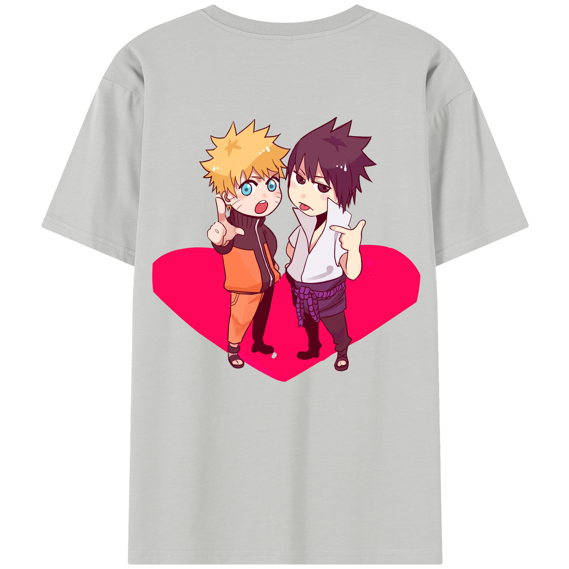 （画像用） NARUTO -ナルト- うずまき ナルト Uzumaki Naruto レディース半袖Tシャツ(バックプリント)