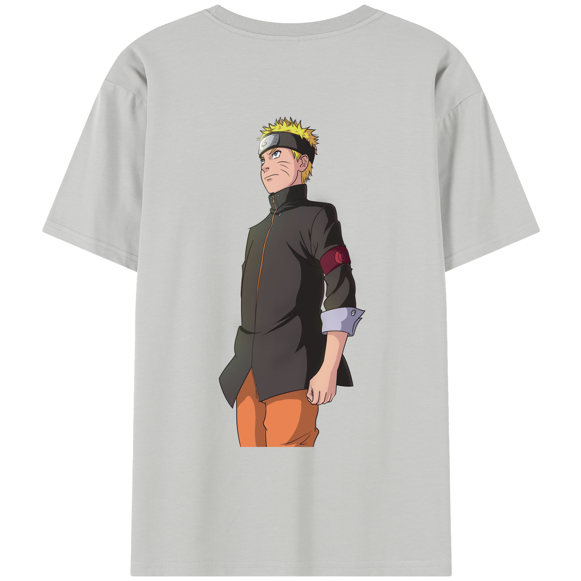（画像用） NARUTO -ナルト- うずまき ナルト Uzumaki Naruto レディース半袖Tシャツ(バックプリント)