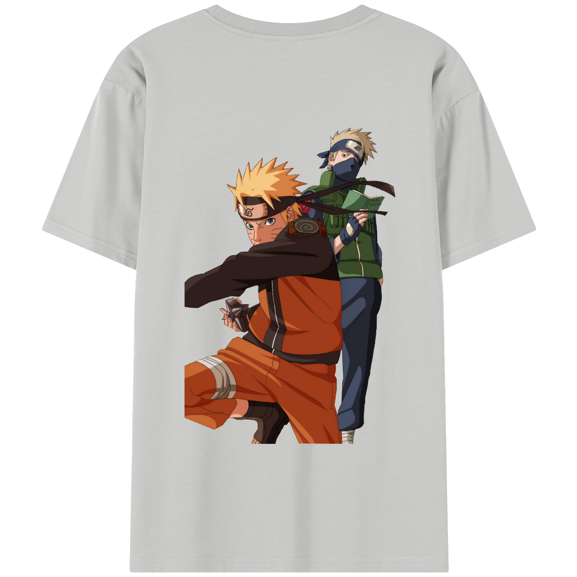 （画像用） NARUTO -ナルト- うずまき ナルト Uzumaki Naruto レディース半袖Tシャツ(バックプリント)