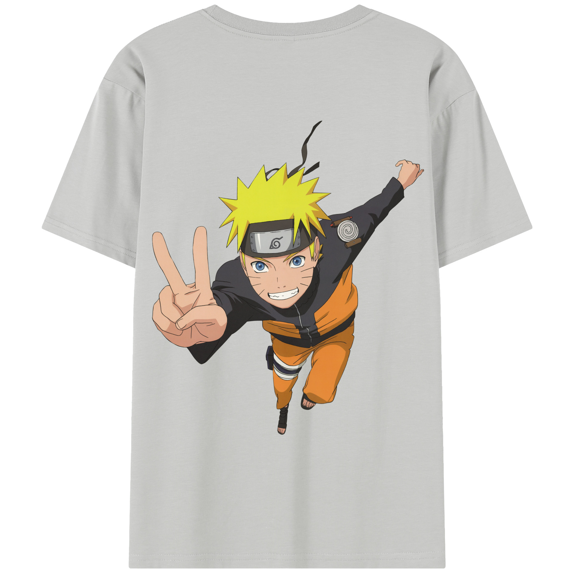 （画像用） NARUTO -ナルト- うずまき ナルト Uzumaki Naruto レディース半袖Tシャツ(バックプリント)