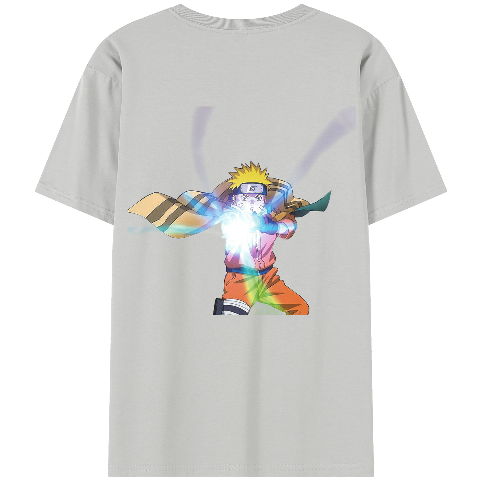 （画像用） NARUTO -ナルト- うずまき ナルト Uzumaki Naruto レディース半袖Tシャツ(バックプリント)
