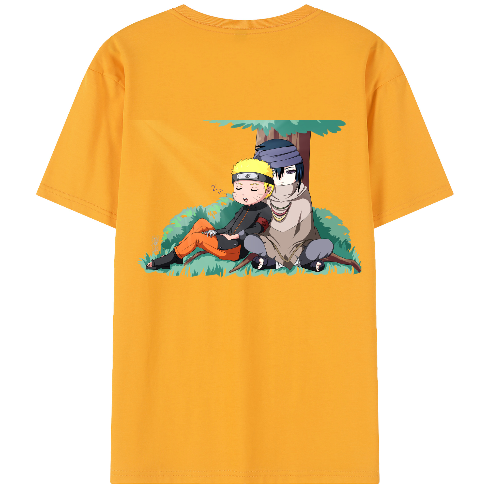 （画像用） NARUTO -ナルト- うずまき ナルト Uzumaki Naruto レディース半袖Tシャツ(バックプリント)