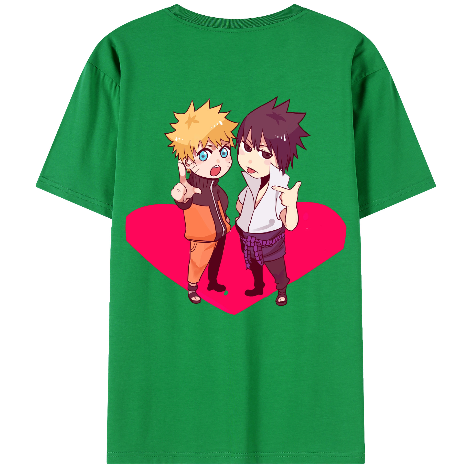 （画像用） NARUTO -ナルト- うずまき ナルト Uzumaki Naruto レディース半袖Tシャツ(バックプリント)