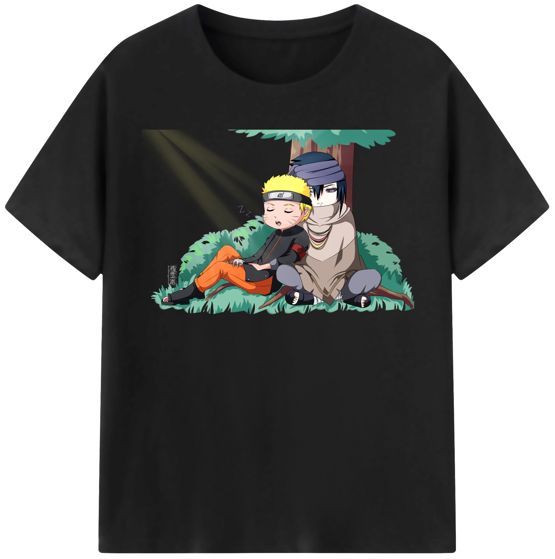 （画像用） NARUTO -ナルト- うずまき ナルト Uzumaki Naruto レディースカジュアルプリントTシャツ（綿100％）