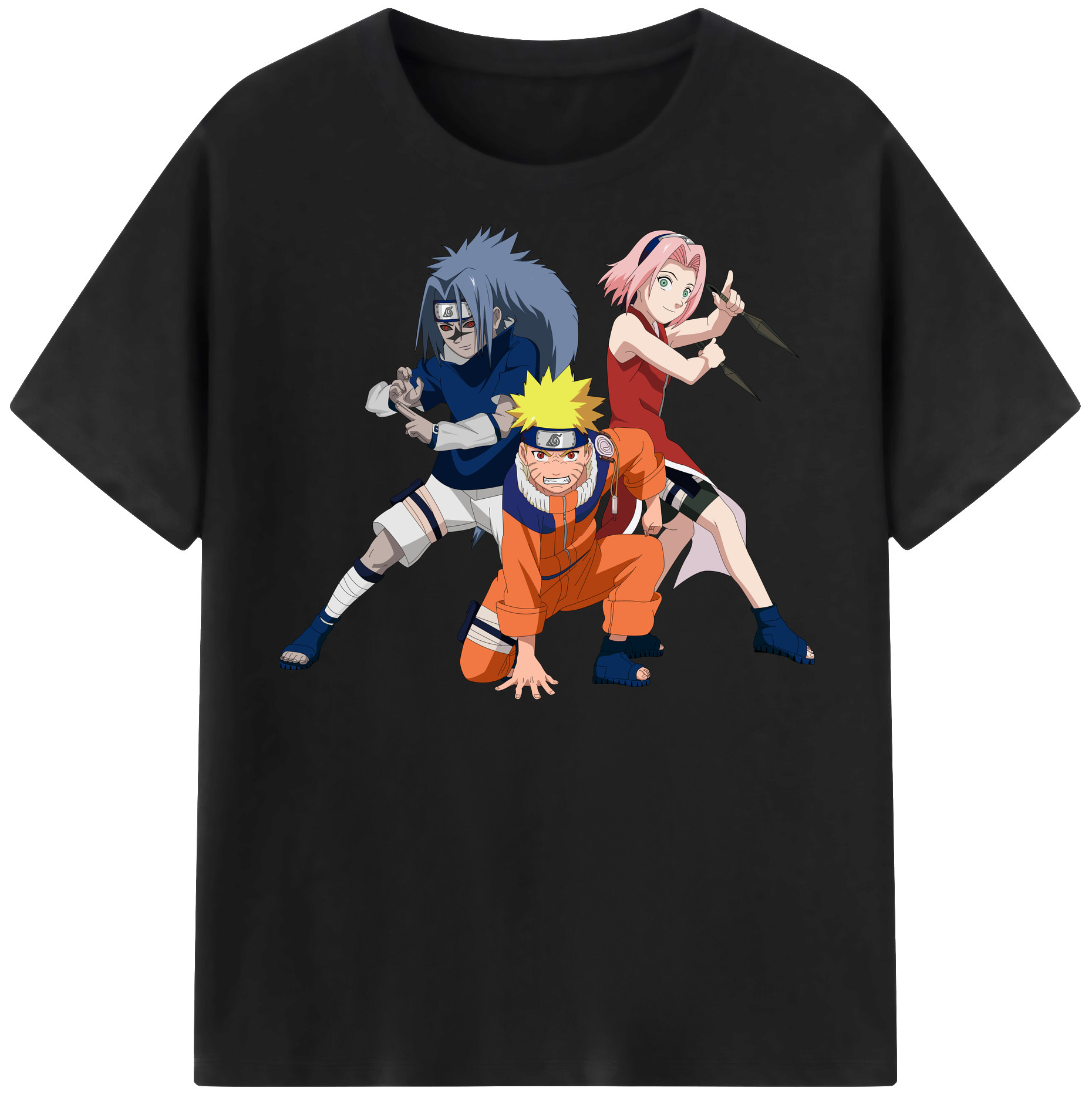 （画像用） NARUTO -ナルト- うずまき ナルト Uzumaki Naruto レディースカジュアルプリントTシャツ（綿100％）