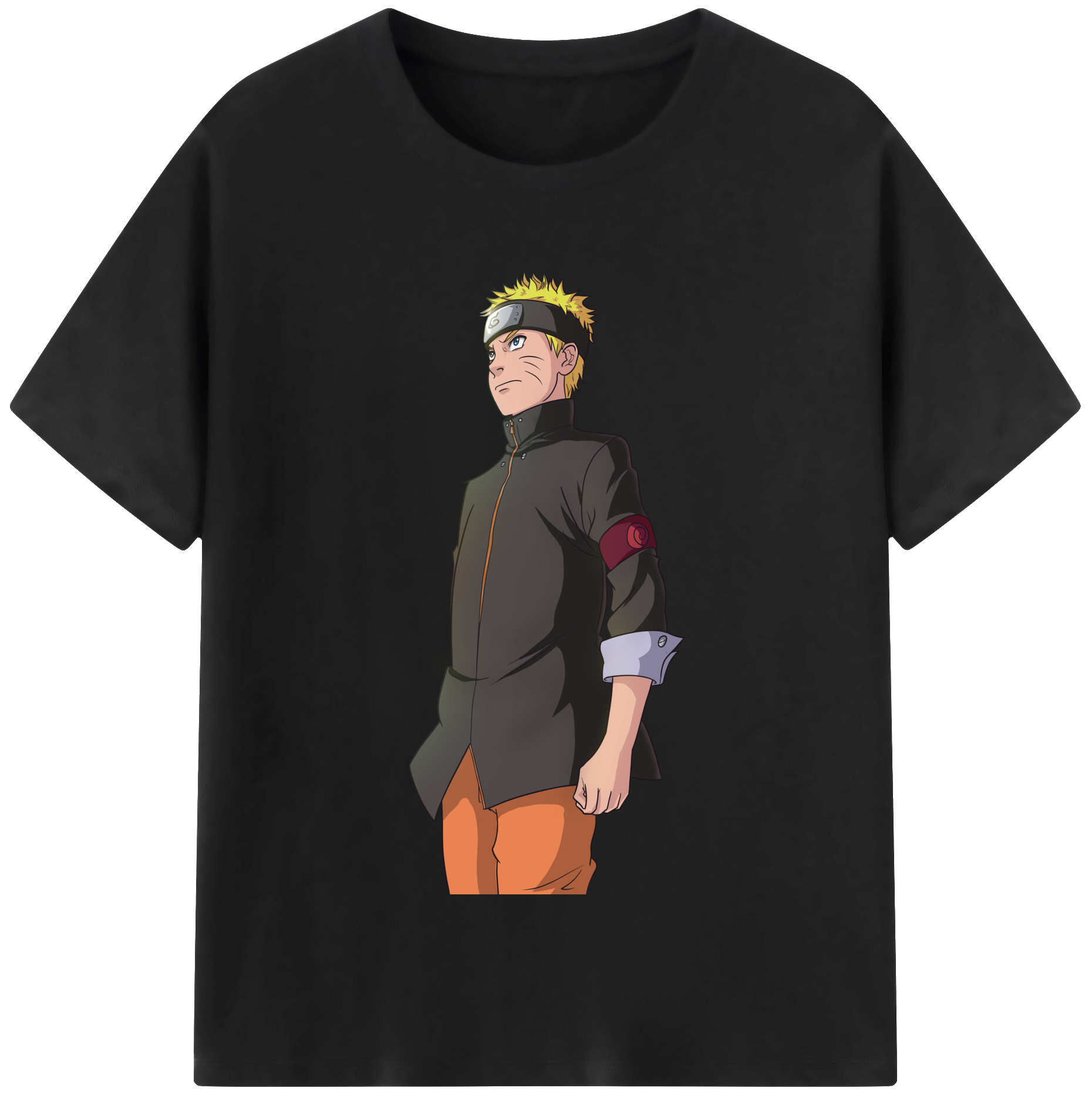 （画像用） NARUTO -ナルト- うずまき ナルト Uzumaki Naruto レディースカジュアルプリントTシャツ（綿100％）