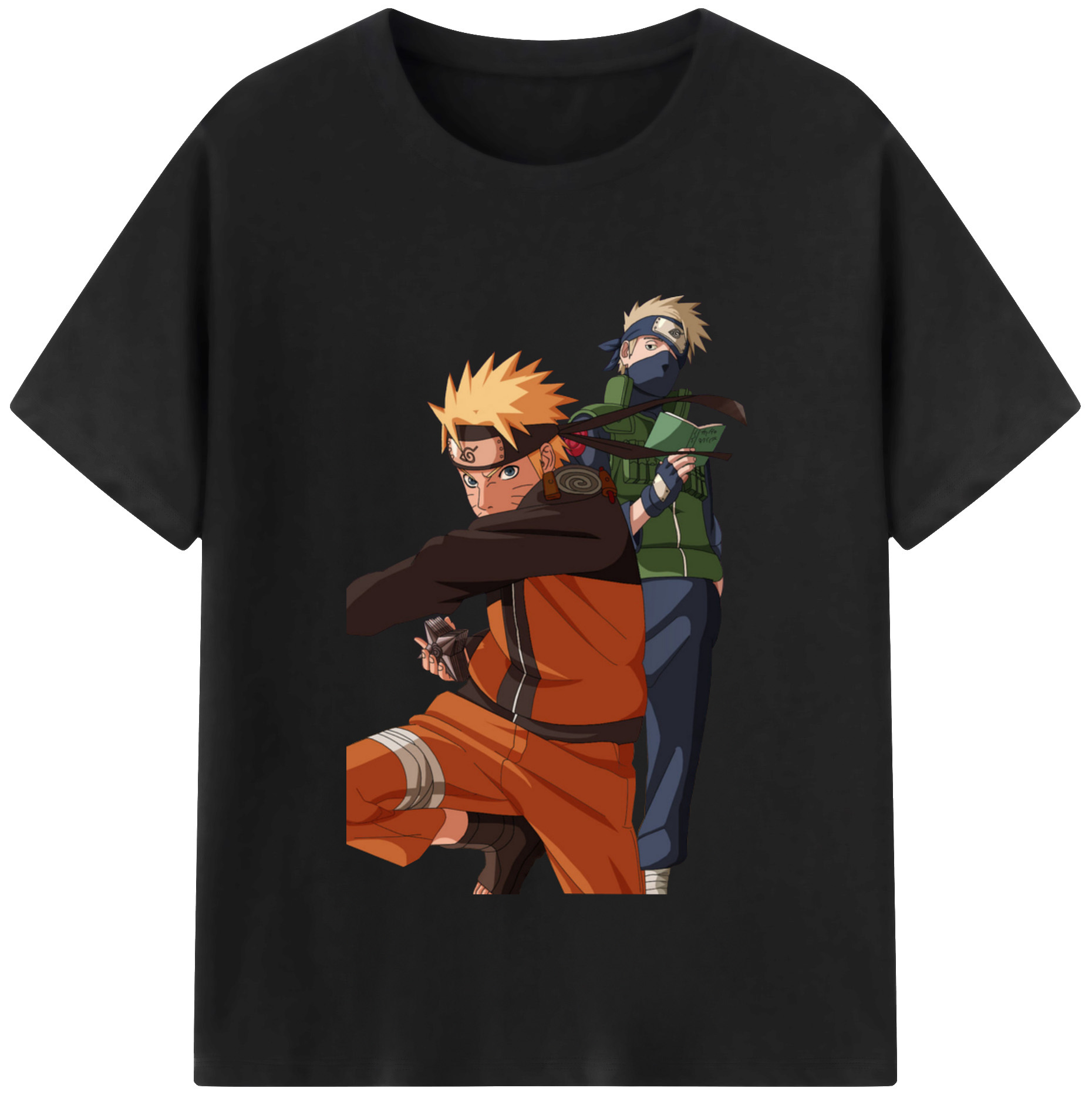 （画像用） NARUTO -ナルト- うずまき ナルト Uzumaki Naruto レディースカジュアルプリントTシャツ（綿100％）