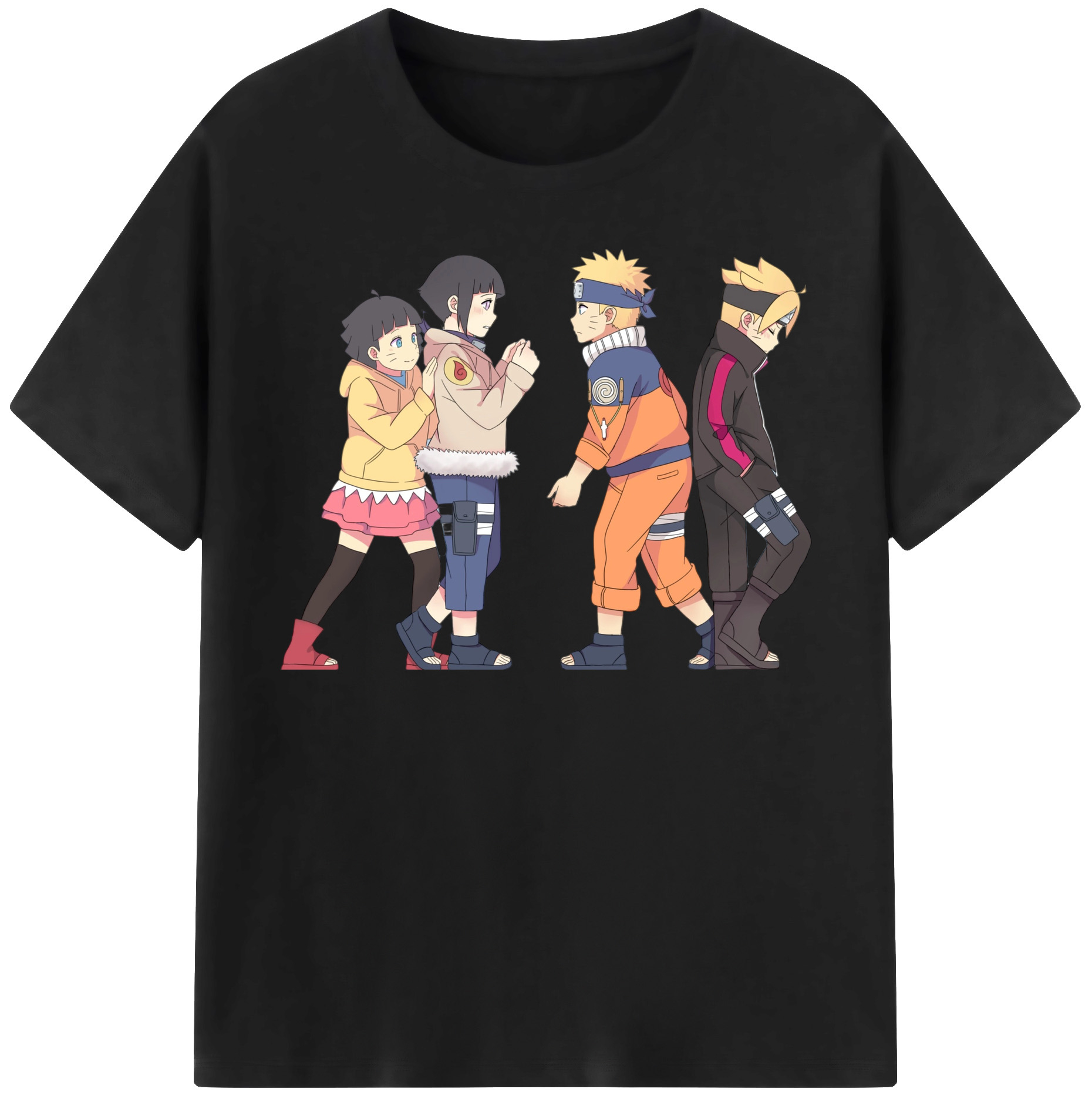 （画像用） NARUTO -ナルト- うずまき ナルト Uzumaki Naruto レディースカジュアルプリントTシャツ（綿100％）