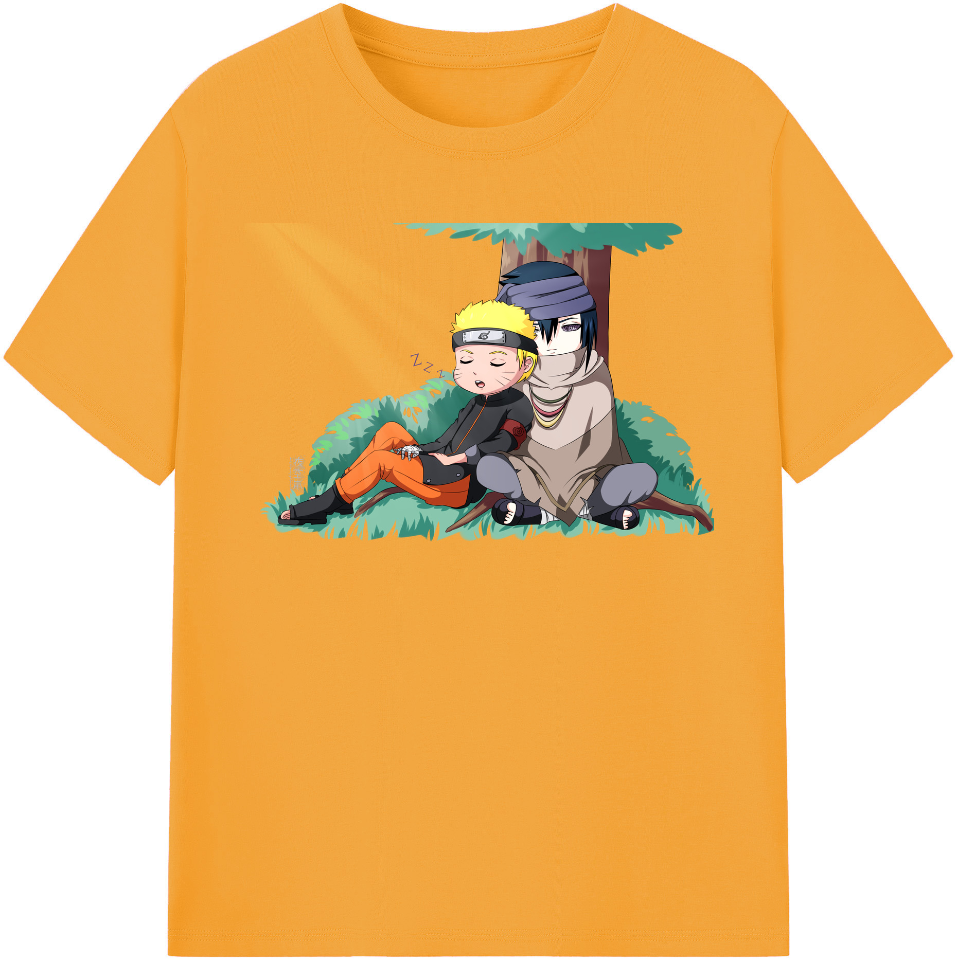 （画像用） NARUTO -ナルト- うずまき ナルト Uzumaki Naruto レディースカジュアルプリントTシャツ（綿100％）