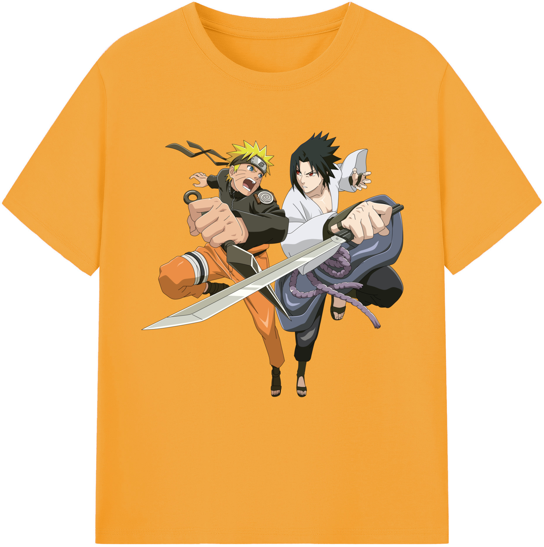 （画像用） NARUTO -ナルト- うずまき ナルト Uzumaki Naruto レディースカジュアルプリントTシャツ（綿100％）