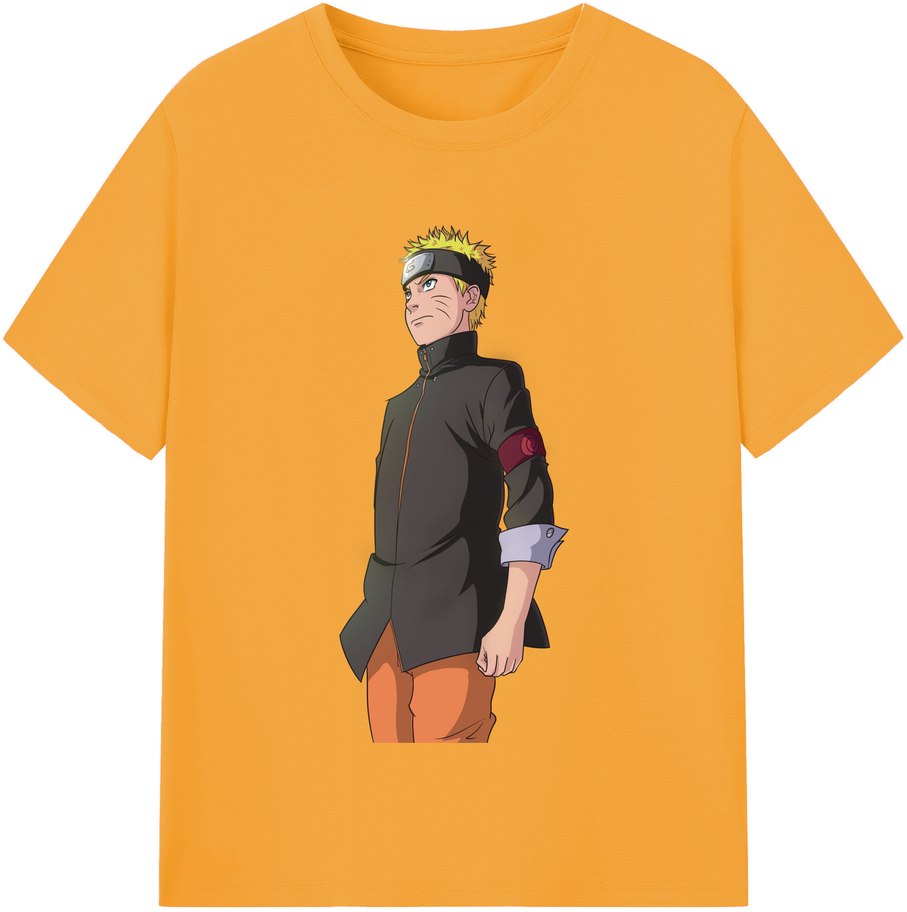 （画像用） NARUTO -ナルト- うずまき ナルト Uzumaki Naruto レディースカジュアルプリントTシャツ（綿100％）