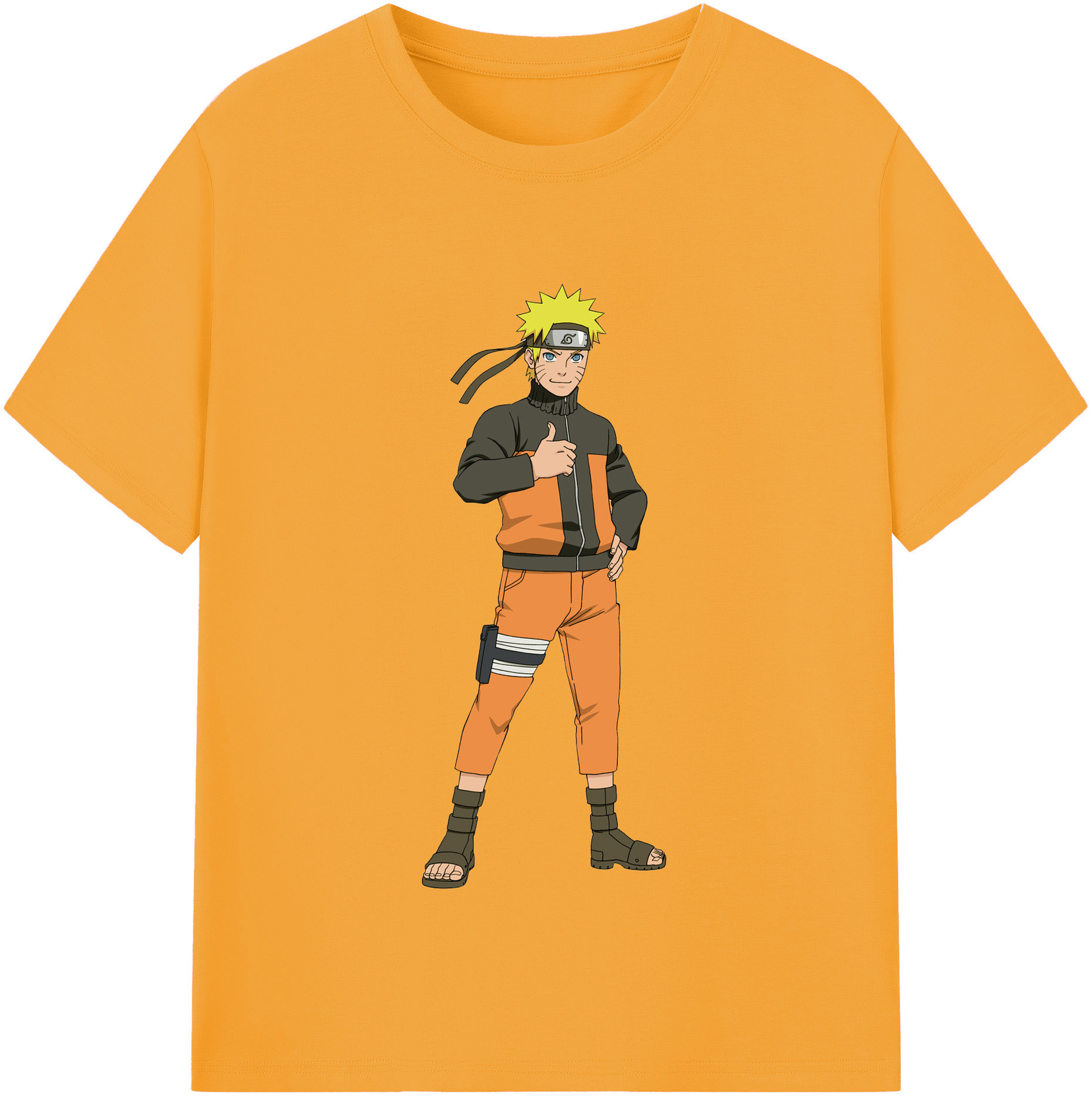 （画像用） NARUTO -ナルト- うずまき ナルト Uzumaki Naruto レディースカジュアルプリントTシャツ（綿100％）
