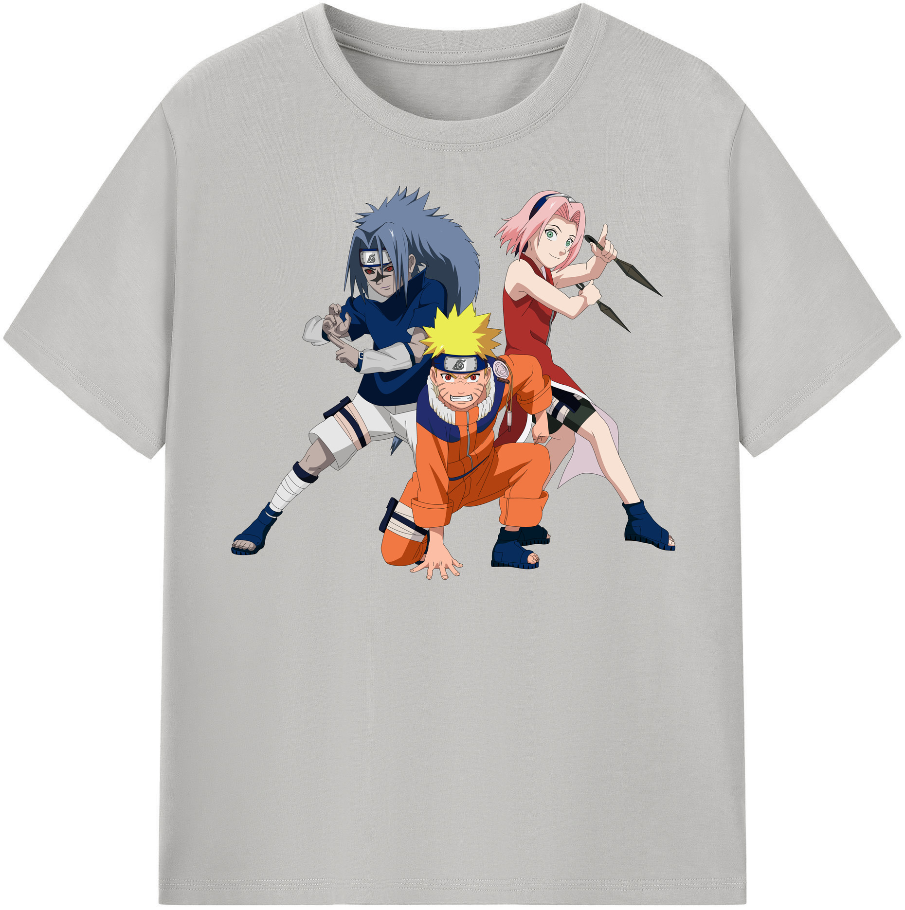 （画像用） NARUTO -ナルト- うずまき ナルト Uzumaki Naruto レディースカジュアルプリントTシャツ（綿100％）