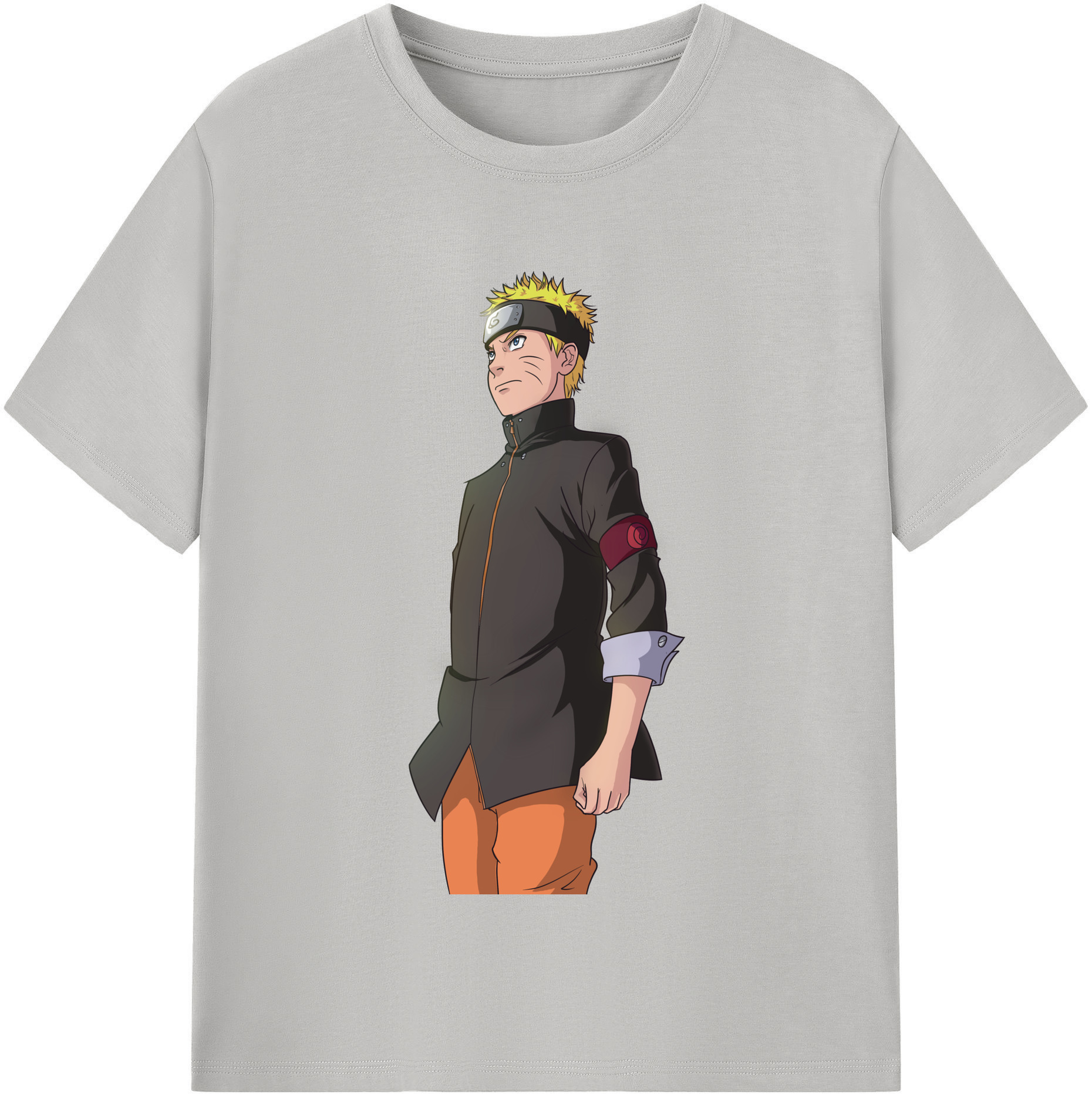 （画像用） NARUTO -ナルト- うずまき ナルト Uzumaki Naruto レディースカジュアルプリントTシャツ（綿100％）
