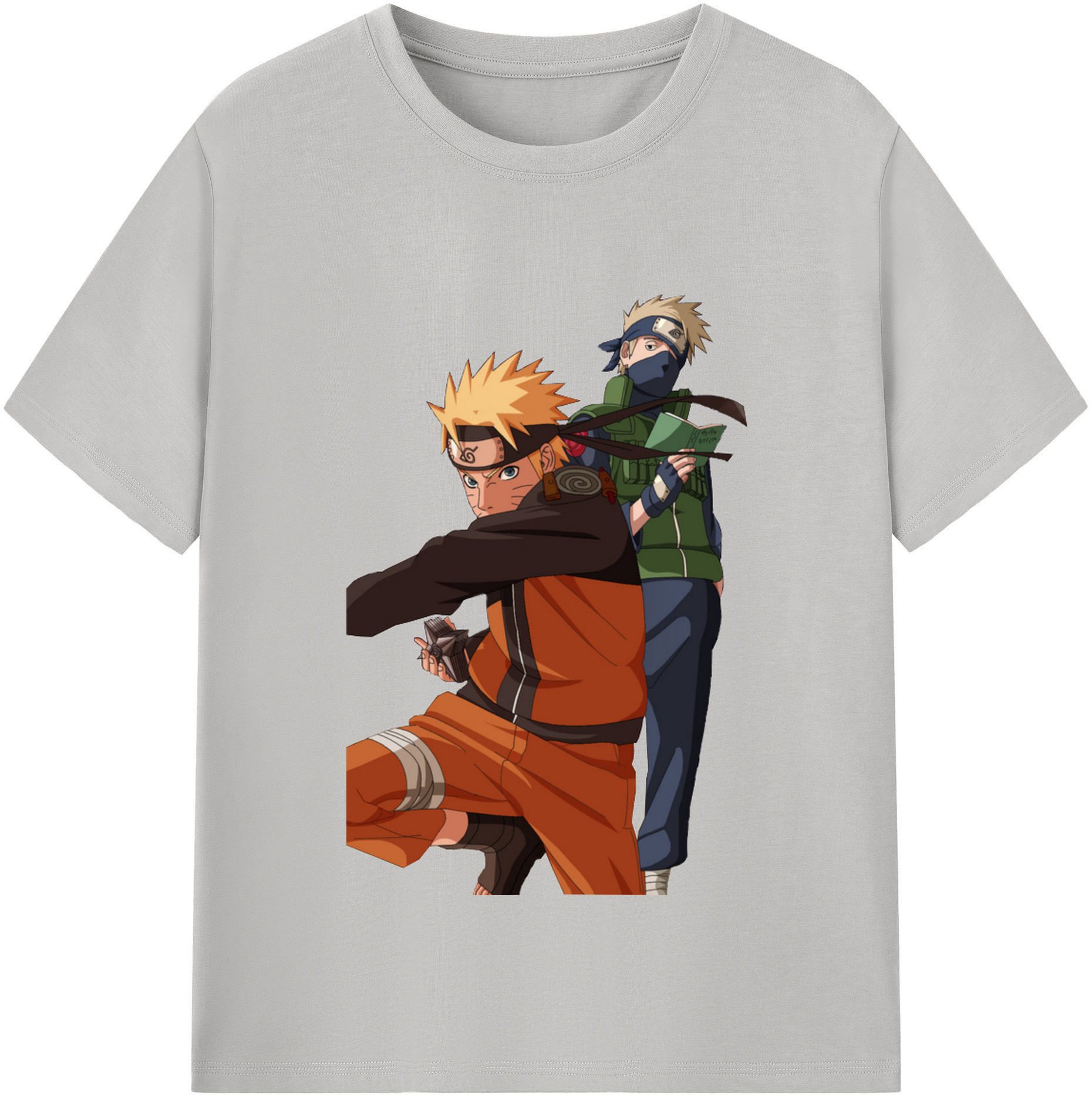 （画像用） NARUTO -ナルト- うずまき ナルト Uzumaki Naruto レディースカジュアルプリントTシャツ（綿100％）