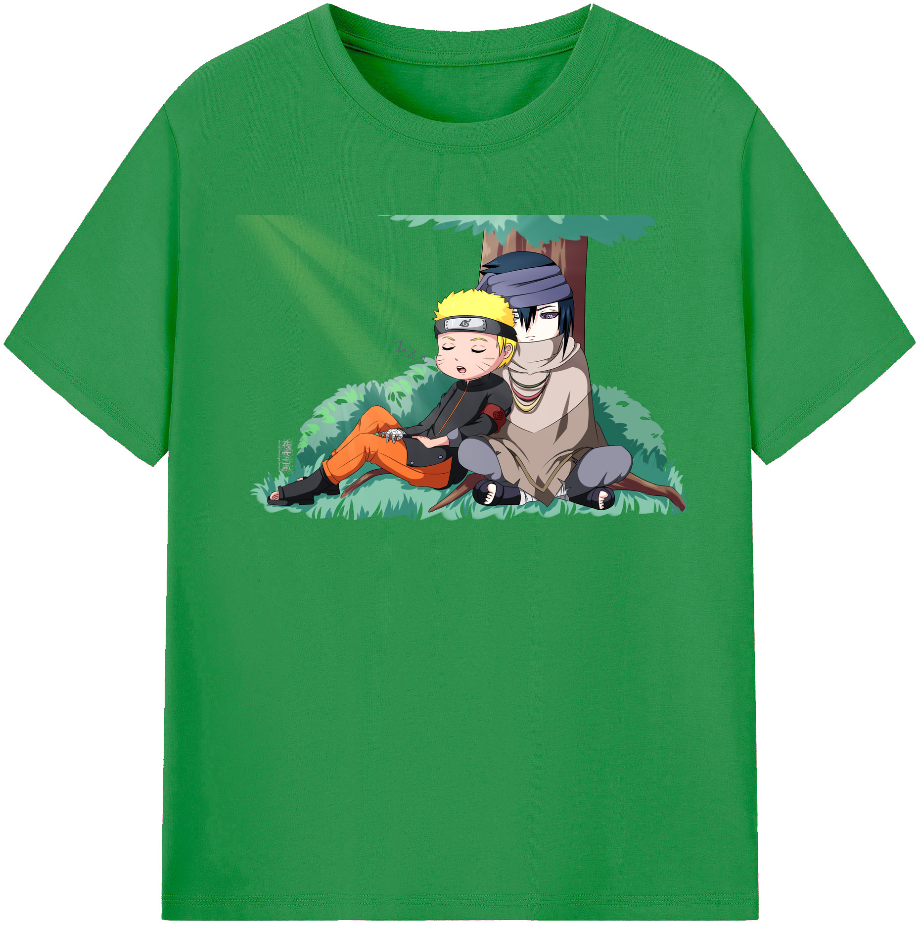 （画像用） NARUTO -ナルト- うずまき ナルト Uzumaki Naruto レディースカジュアルプリントTシャツ（綿100％）