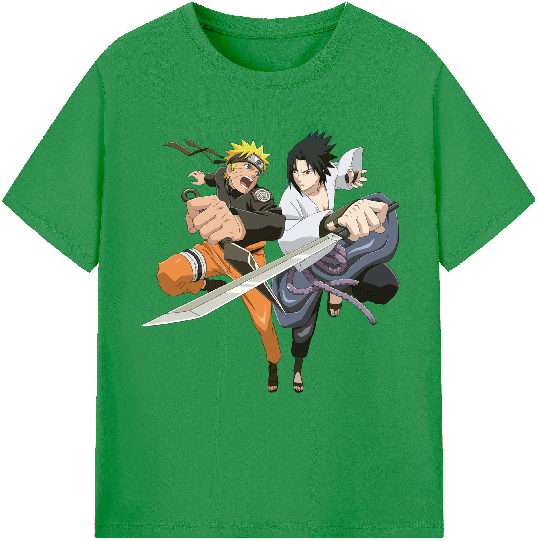 （画像用） NARUTO -ナルト- うずまき ナルト Uzumaki Naruto レディースカジュアルプリントTシャツ（綿100％）