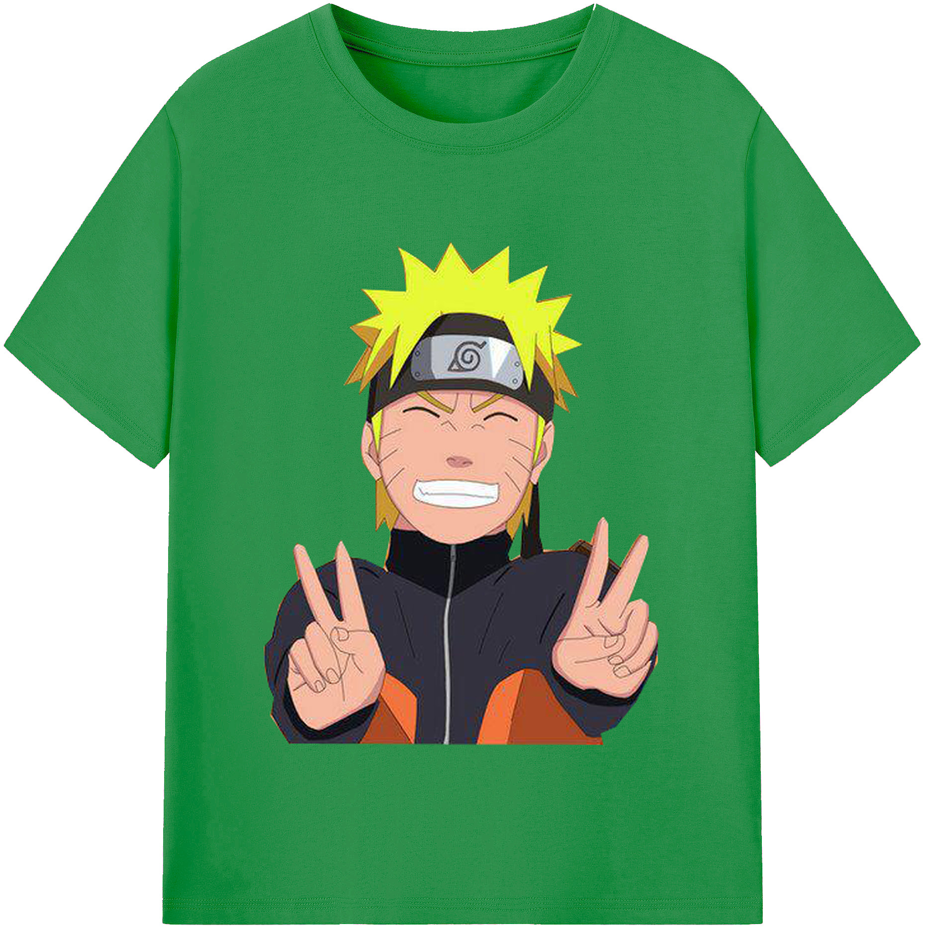 （画像用） NARUTO -ナルト- うずまき ナルト Uzumaki Naruto レディースカジュアルプリントTシャツ（綿100％）