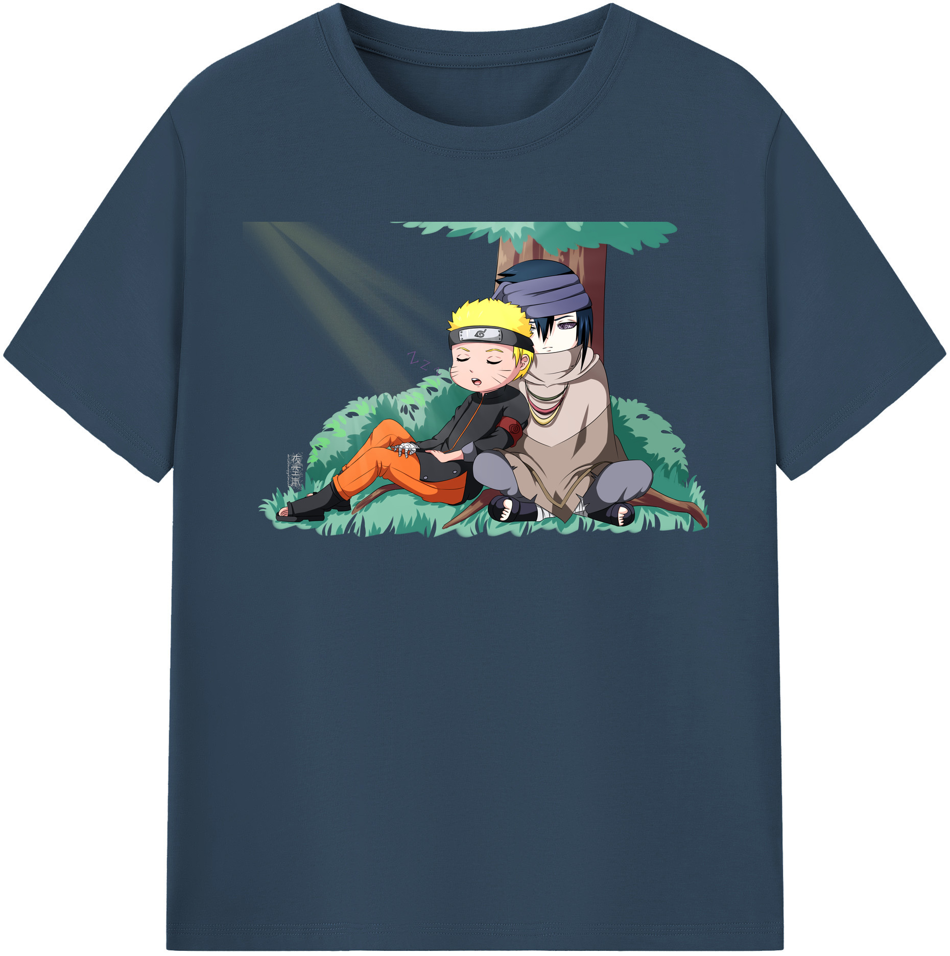 （画像用） NARUTO -ナルト- うずまき ナルト Uzumaki Naruto レディースカジュアルプリントTシャツ（綿100％）