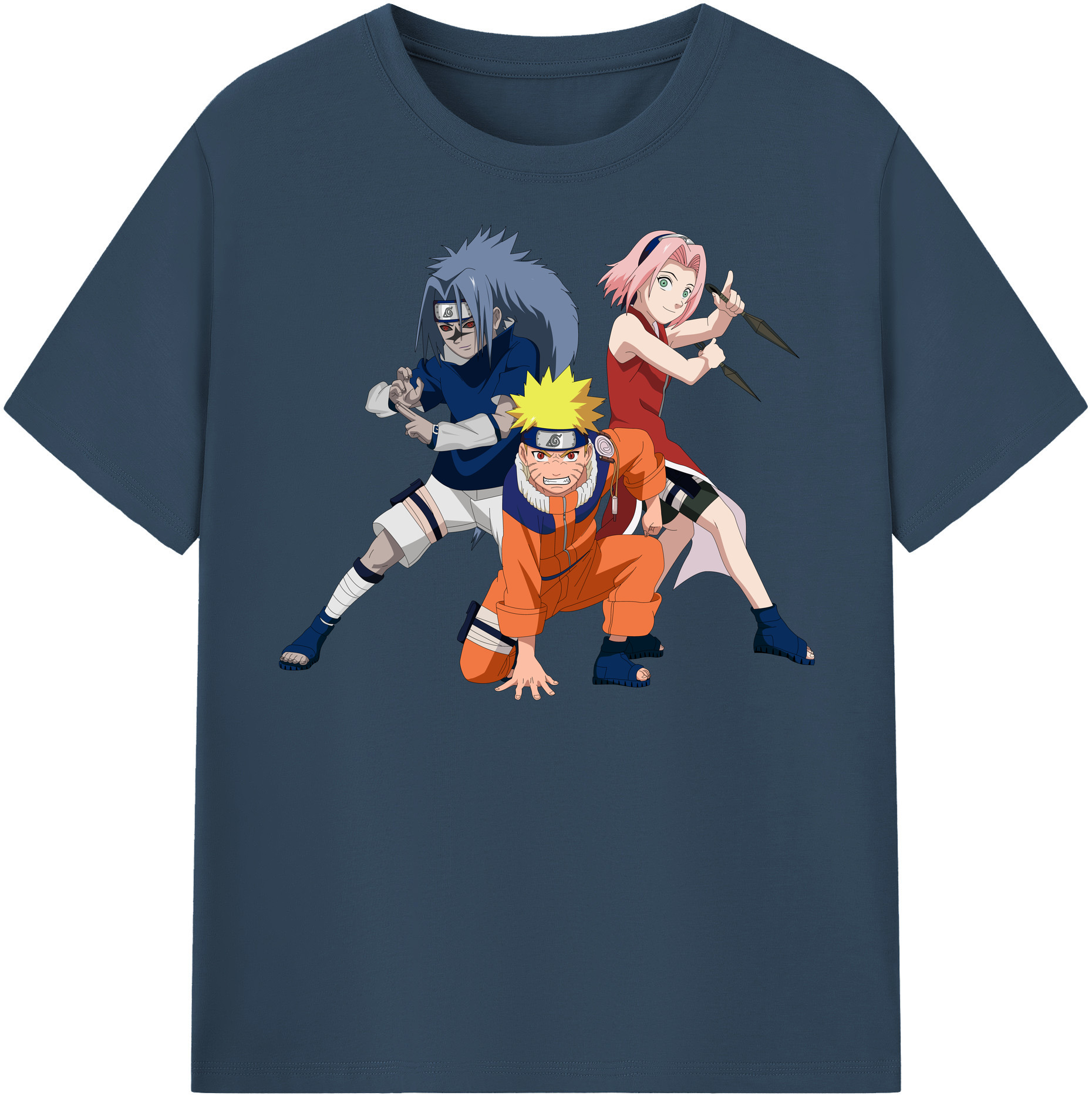 （画像用） NARUTO -ナルト- うずまき ナルト Uzumaki Naruto レディースカジュアルプリントTシャツ（綿100％）