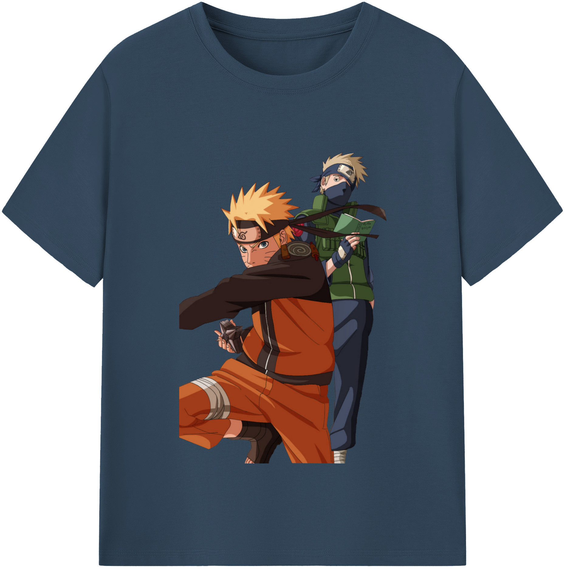 （画像用） NARUTO -ナルト- うずまき ナルト Uzumaki Naruto レディースカジュアルプリントTシャツ（綿100％）