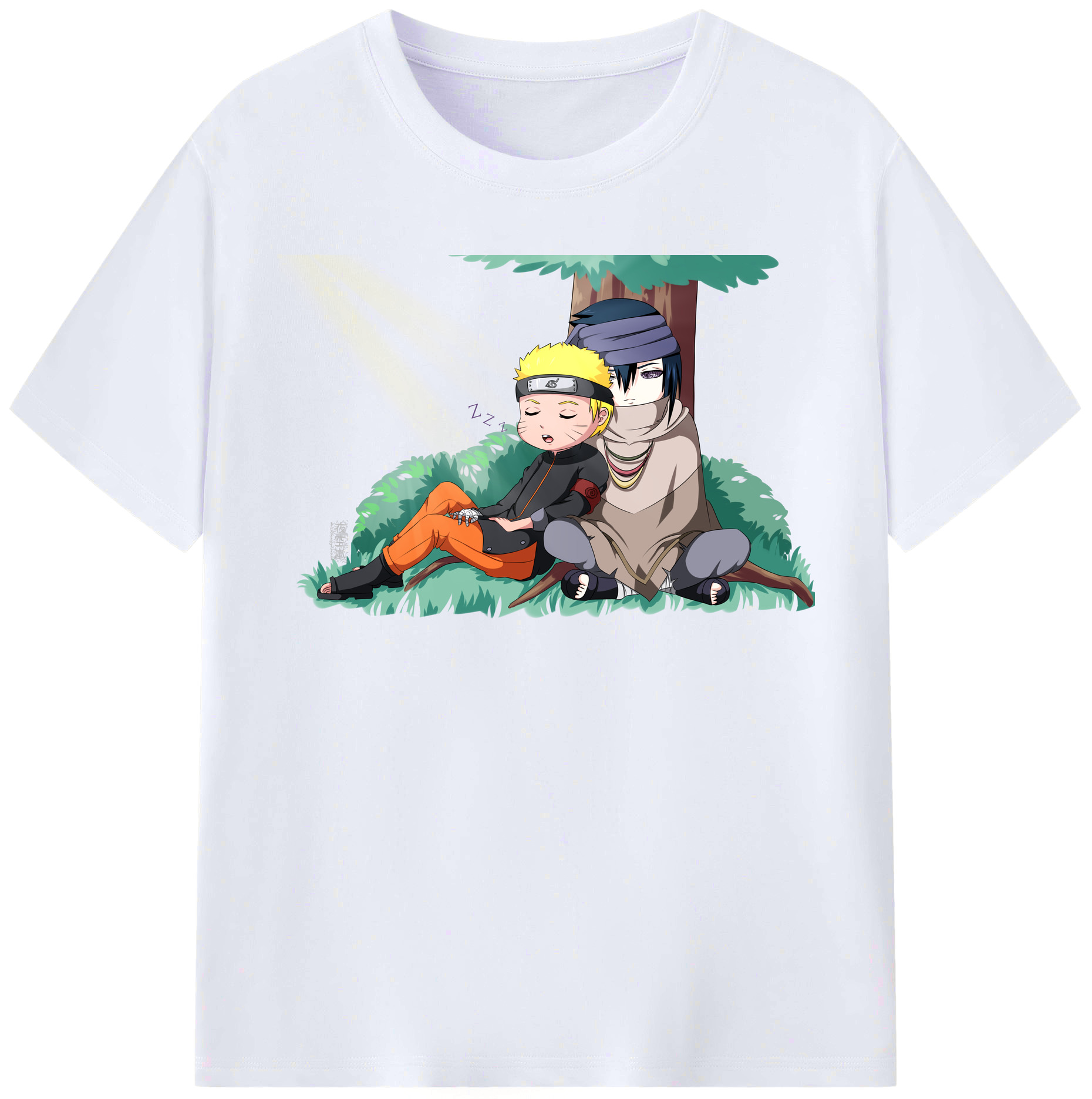 （画像用） NARUTO -ナルト- うずまき ナルト Uzumaki Naruto レディースカジュアルプリントTシャツ（綿100％）