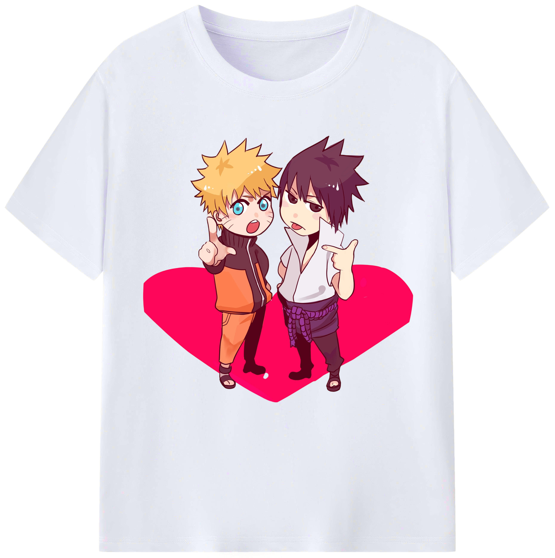 （画像用） NARUTO -ナルト- うずまき ナルト Uzumaki Naruto レディースカジュアルプリントTシャツ（綿100％）