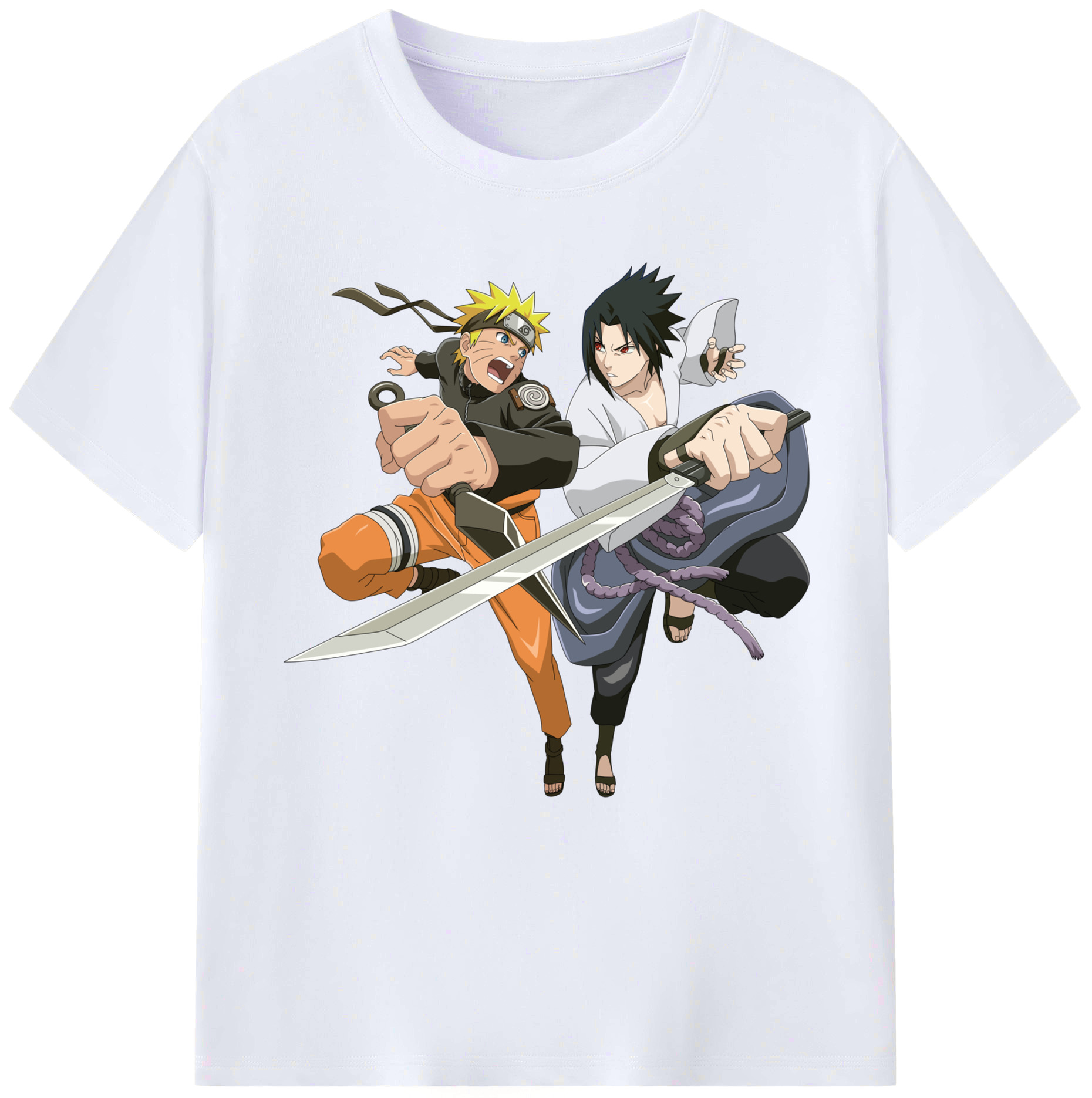 （画像用） NARUTO -ナルト- うずまき ナルト Uzumaki Naruto レディースカジュアルプリントTシャツ（綿100％）