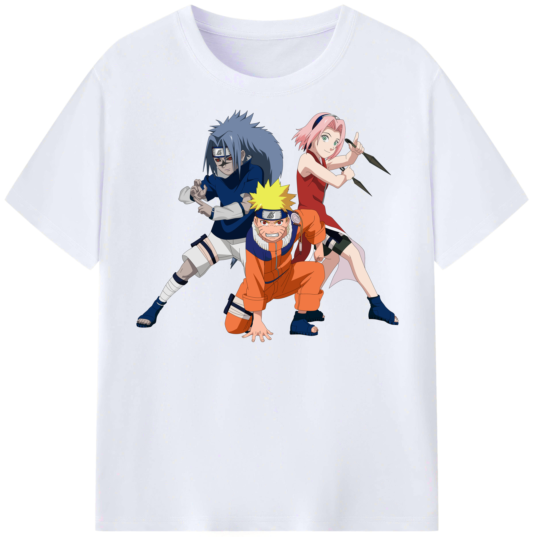 （画像用） NARUTO -ナルト- うずまき ナルト Uzumaki Naruto レディースカジュアルプリントTシャツ（綿100％）