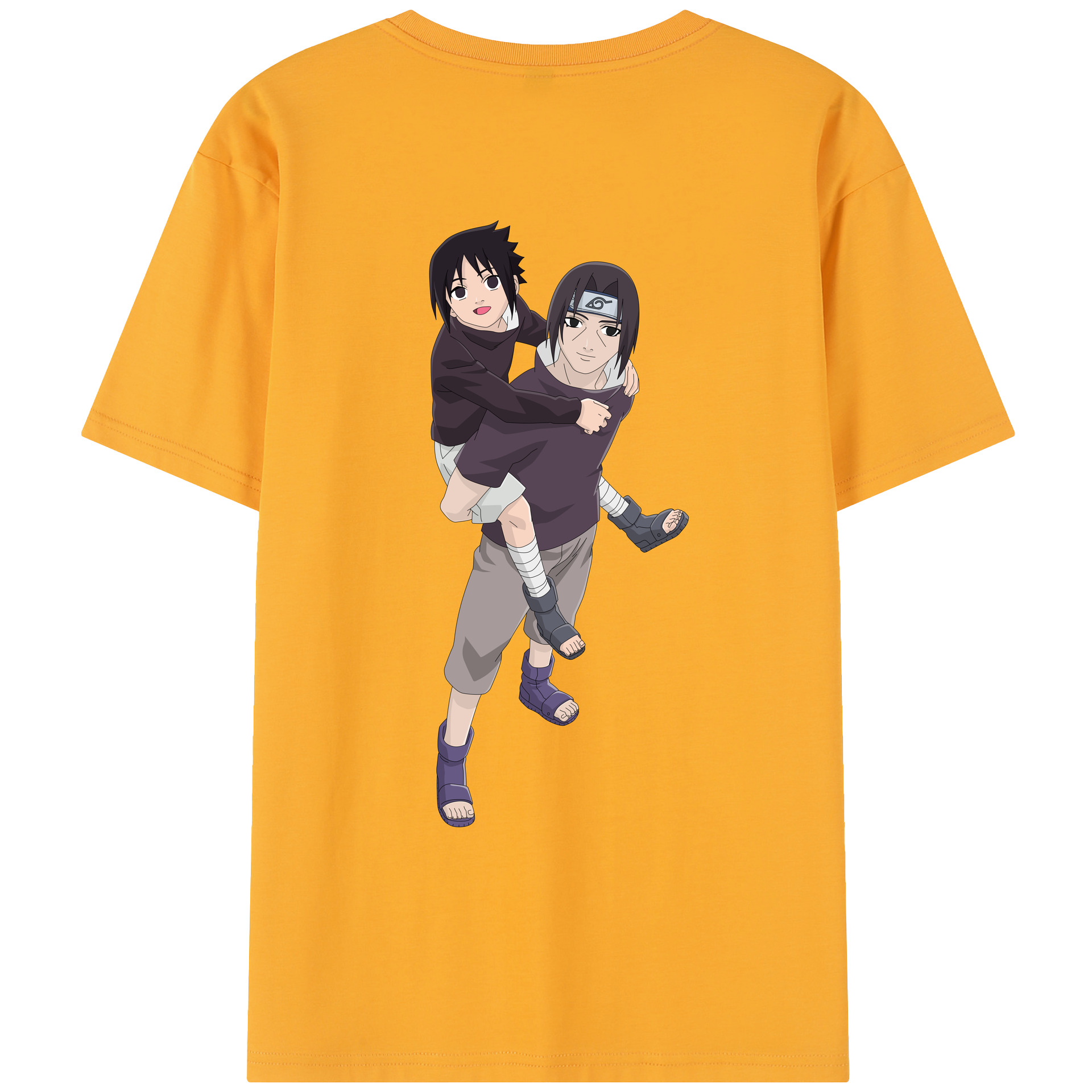 （画像用） NARUTO -ナルト- うちは イタチ Uchiha Itachi レディース半袖Tシャツ(バックプリント)