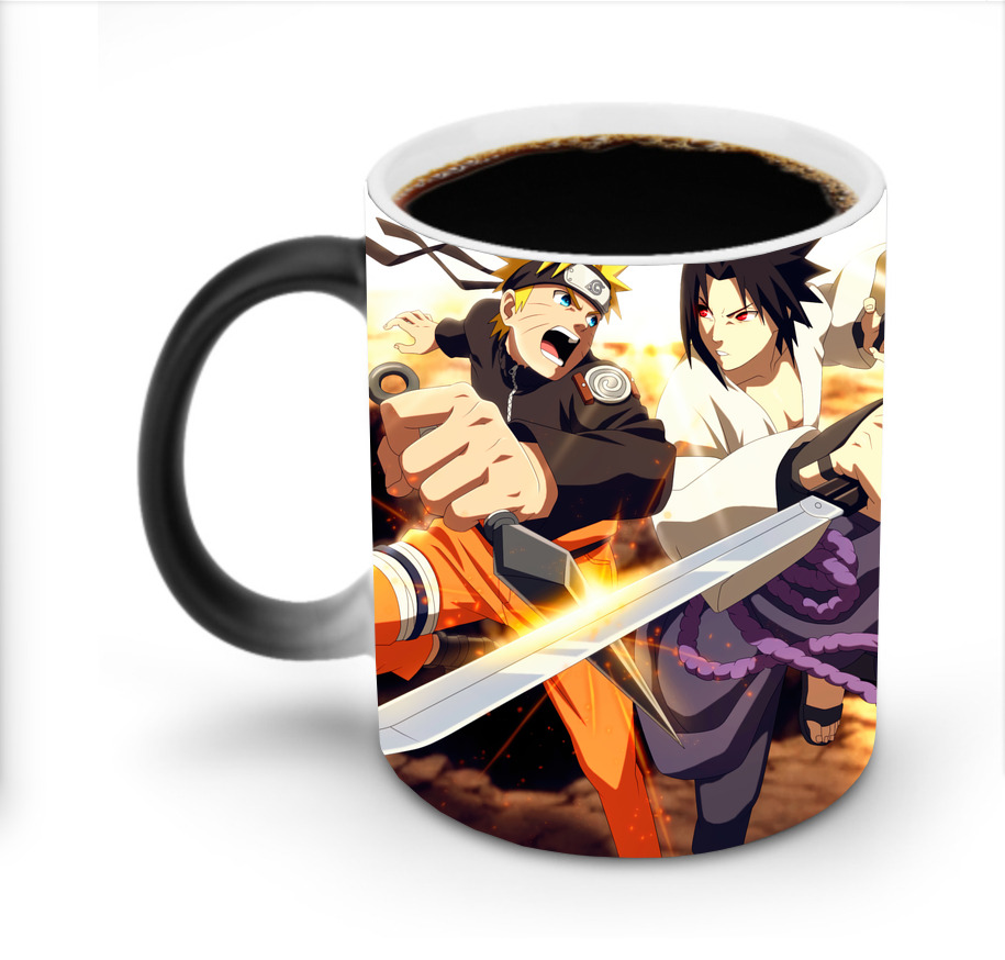 （画像用） NARUTO -ナルト- NARUTO -ナルト- 疾風伝 温度変色マグカップ