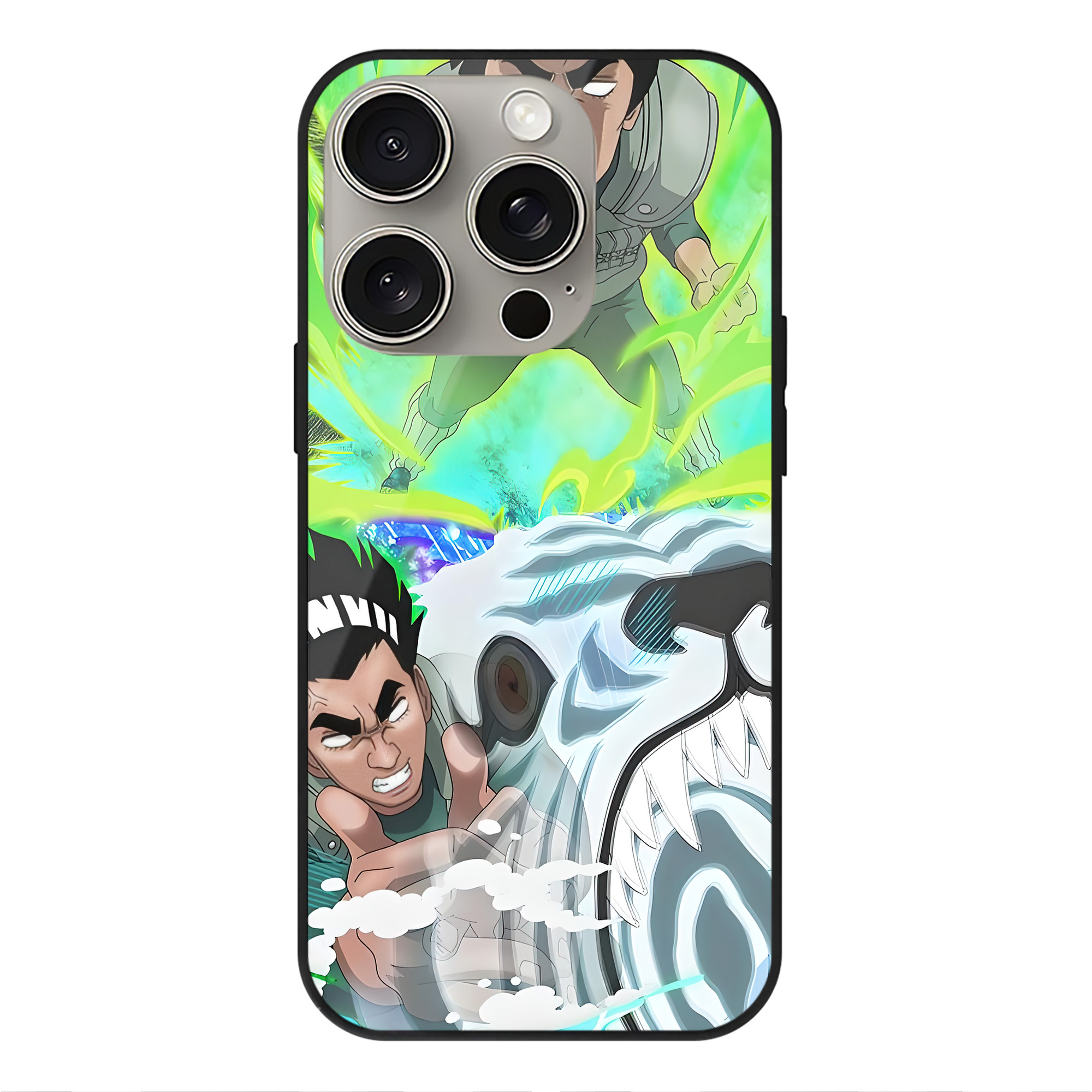 （画像用） NARUTO -ナルト- NARUTO -ナルト- 疾風伝 【iPhone15Pro対応】スマホケース 耐衝撃＆黄変防止 背面ガラス