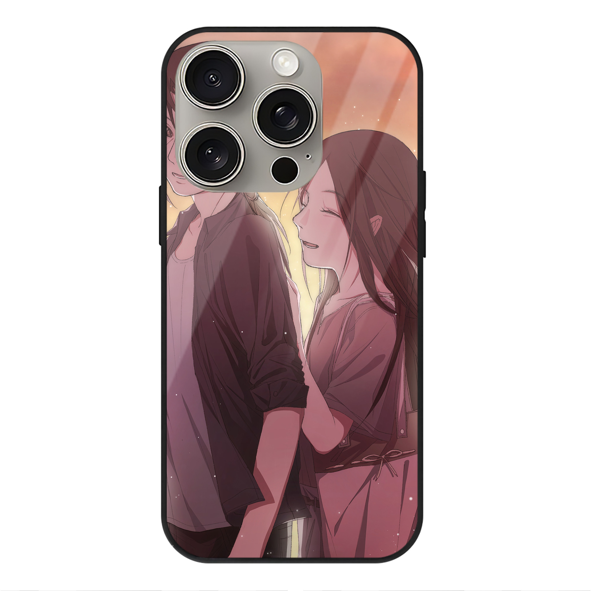 （画像用） NARUTO -ナルト- NARUTO -ナルト- 疾風伝 【iPhone15Pro対応】スマホケース 耐衝撃＆黄変防止 背面ガラス