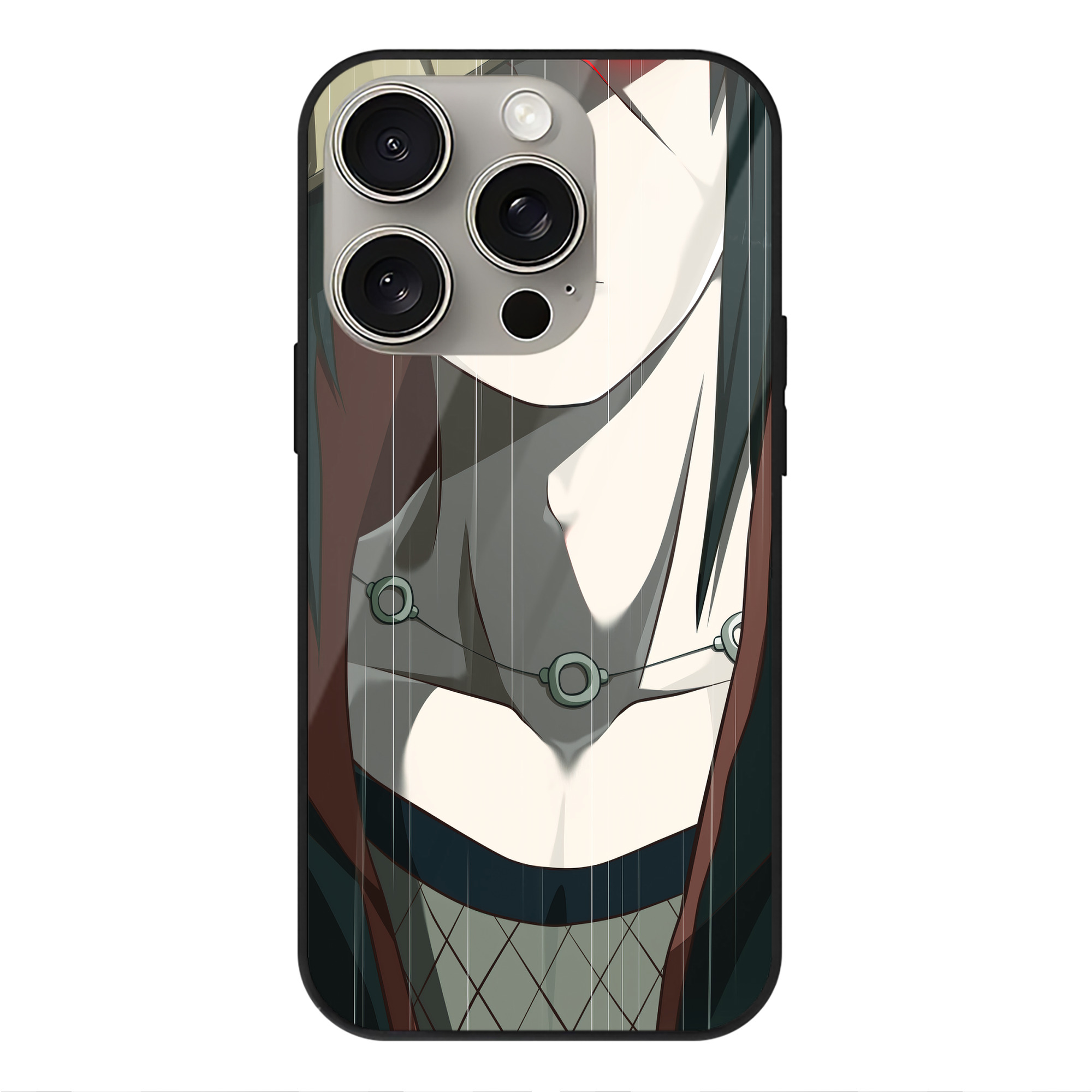 （画像用） NARUTO -ナルト- NARUTO -ナルト- 疾風伝 【iPhone15Pro対応】スマホケース 耐衝撃＆黄変防止 背面ガラス