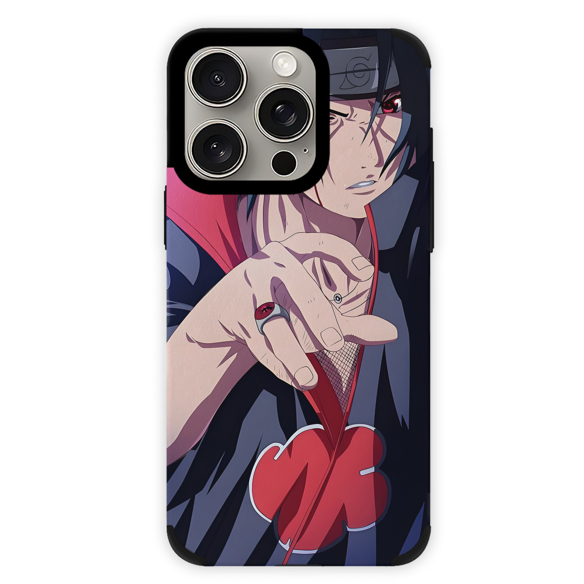 （画像用） NARUTO -ナルト- NARUTO -ナルト- 疾風伝 【iPhone15ProMax対応】 PUレザー スマホケース 耐衝撃＆黄変防止