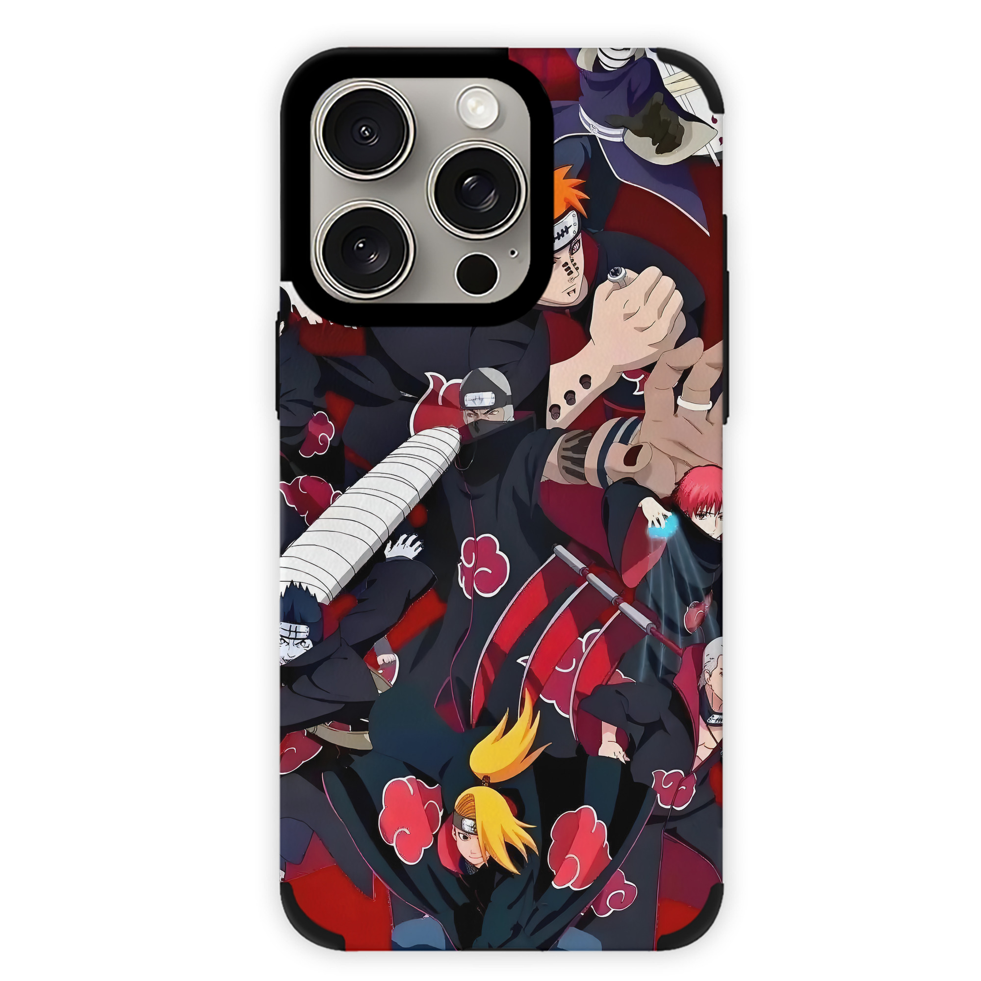 （画像用） NARUTO -ナルト- NARUTO -ナルト- 疾風伝 【iPhone15ProMax対応】 PUレザー スマホケース 耐衝撃＆黄変防止