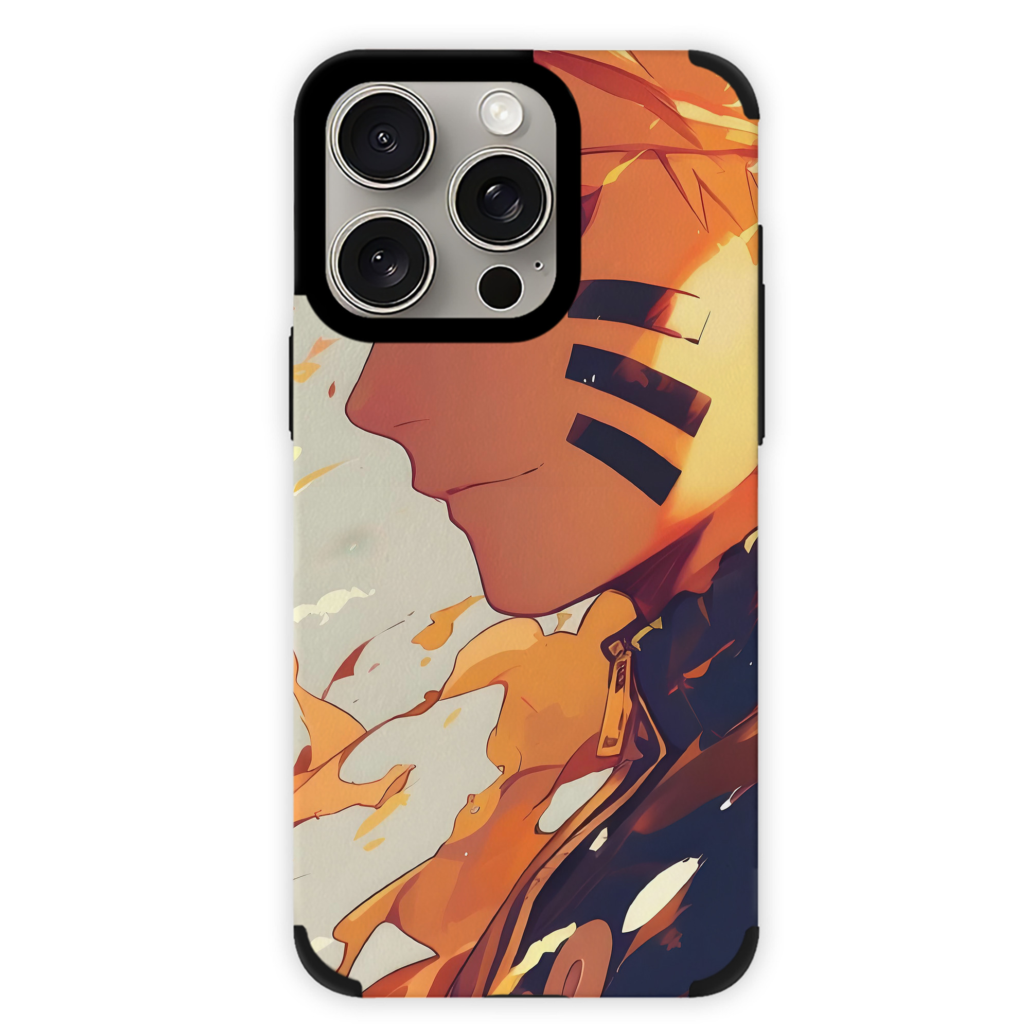 （画像用） NARUTO -ナルト- NARUTO -ナルト- 疾風伝 【iPhone15ProMax対応】 PUレザー スマホケース 耐衝撃＆黄変防止