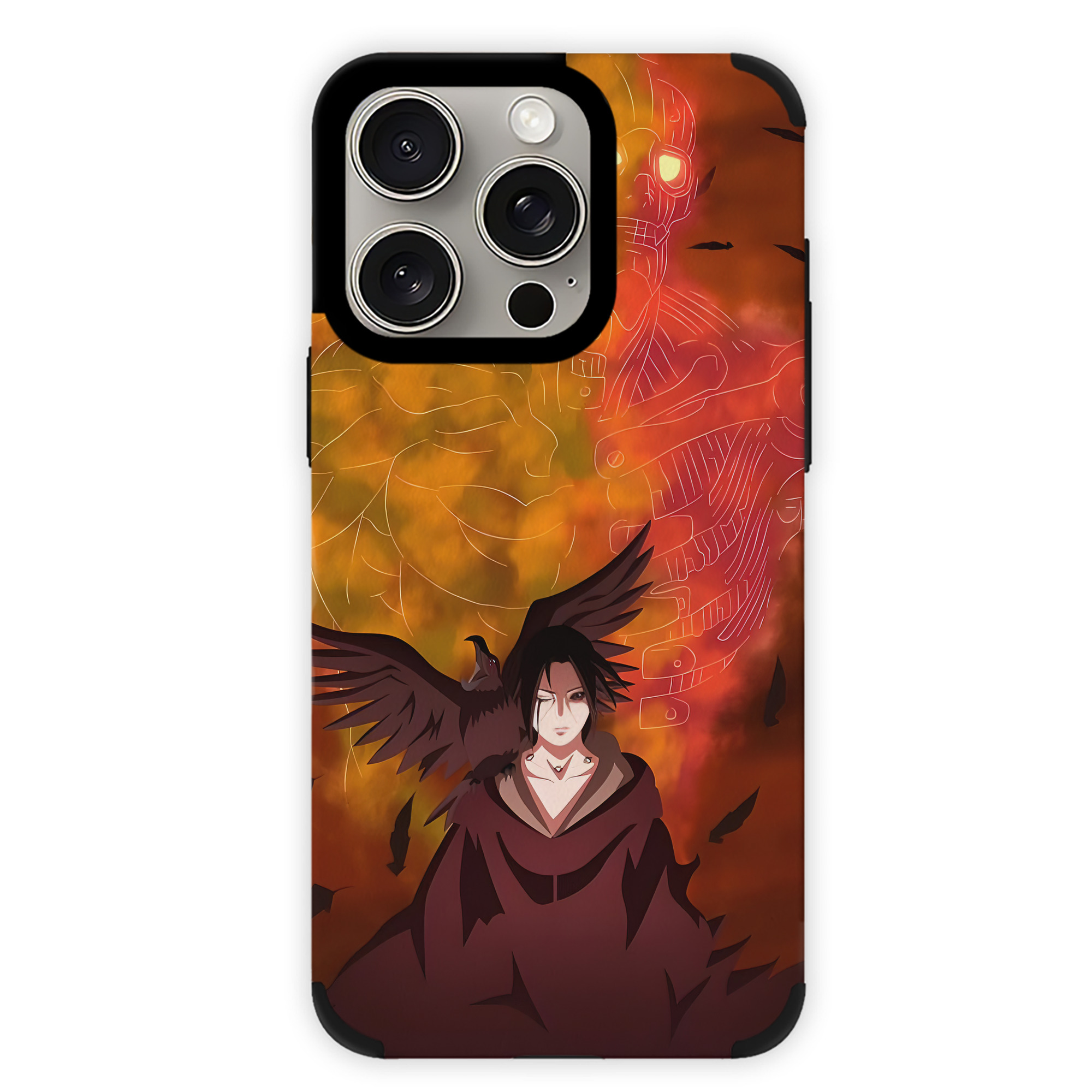 （画像用） NARUTO -ナルト- NARUTO -ナルト- 疾風伝 【iPhone15ProMax対応】 PUレザー スマホケース 耐衝撃＆黄変防止