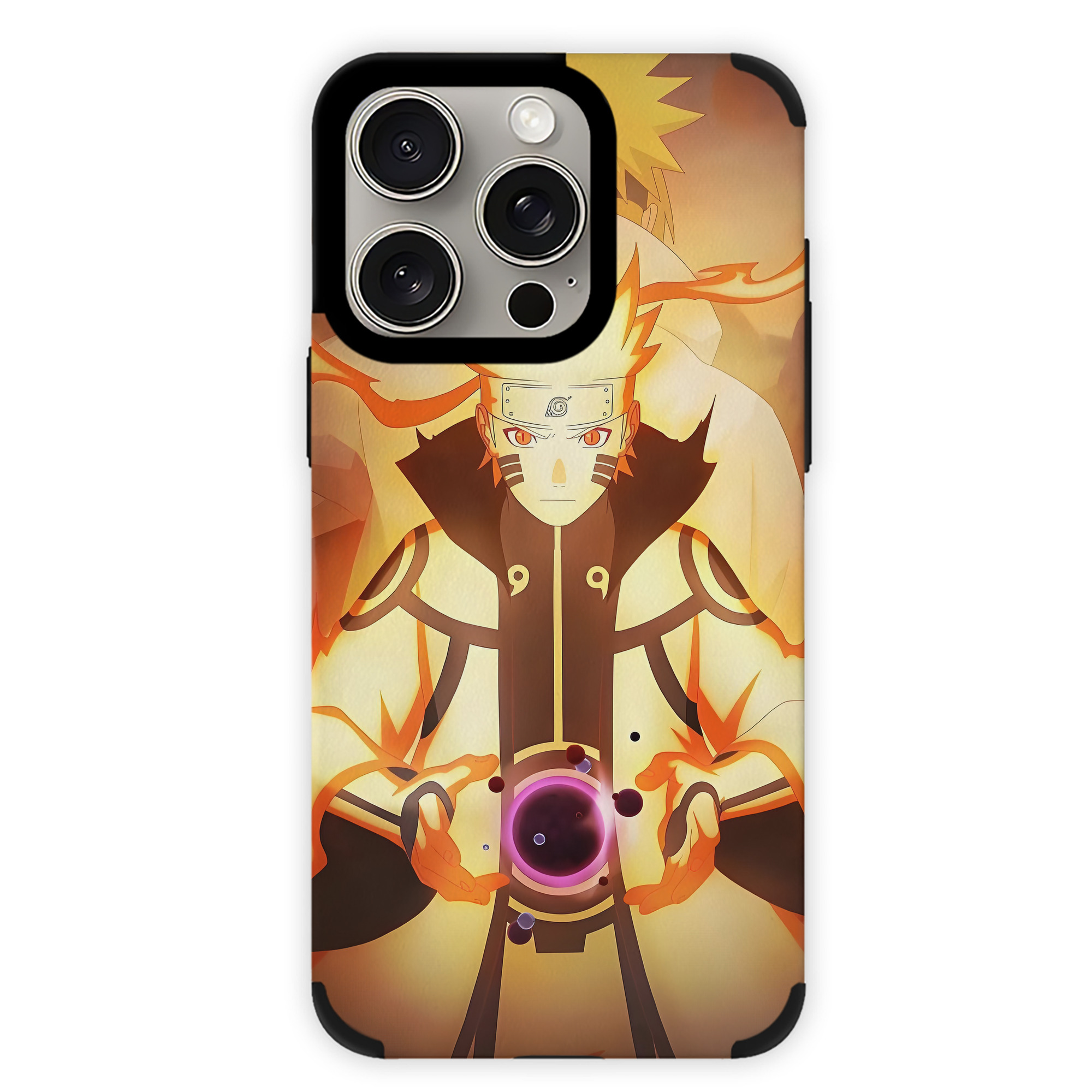 （画像用） NARUTO -ナルト- NARUTO -ナルト- 疾風伝 【iPhone15ProMax対応】 PUレザー スマホケース 耐衝撃＆黄変防止