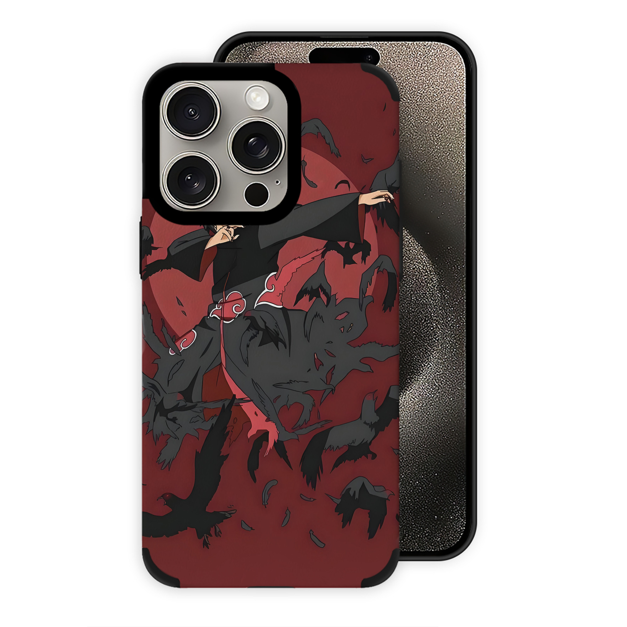 （画像用） NARUTO -ナルト- NARUTO -ナルト- 疾風伝 【iPhone15ProMax対応】 PUレザー スマホケース 耐衝撃＆黄変防止