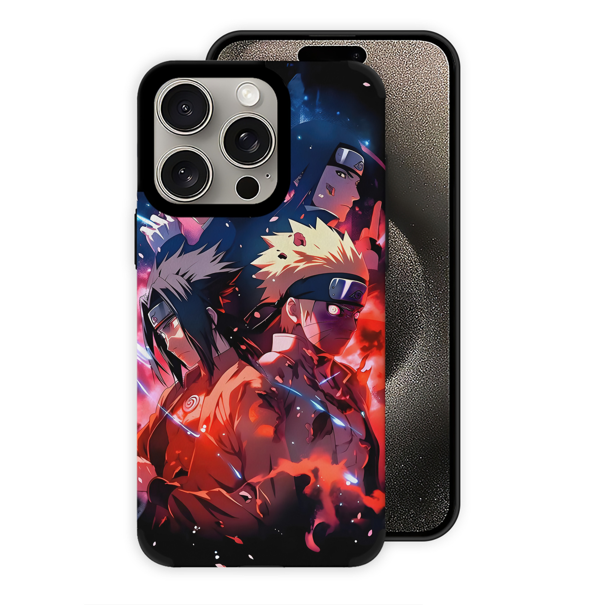 （画像用） NARUTO -ナルト- NARUTO -ナルト- 疾風伝 【iPhone15ProMax対応】 PUレザー スマホケース 耐衝撃＆黄変防止