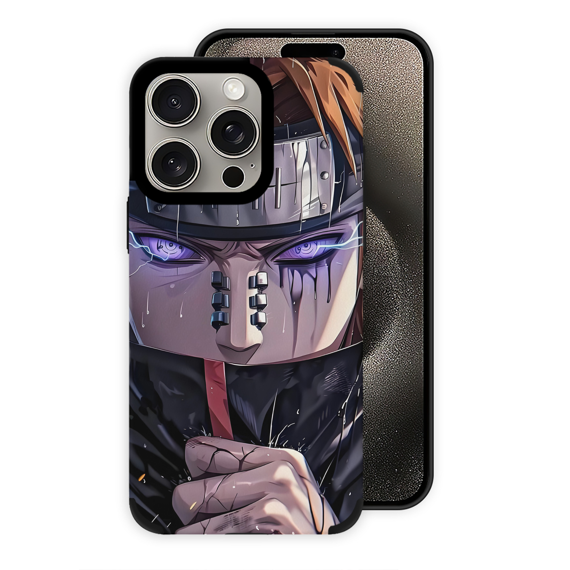 （画像用） NARUTO -ナルト- NARUTO -ナルト- 疾風伝 【iPhone15ProMax対応】 PUレザー スマホケース 耐衝撃＆黄変防止