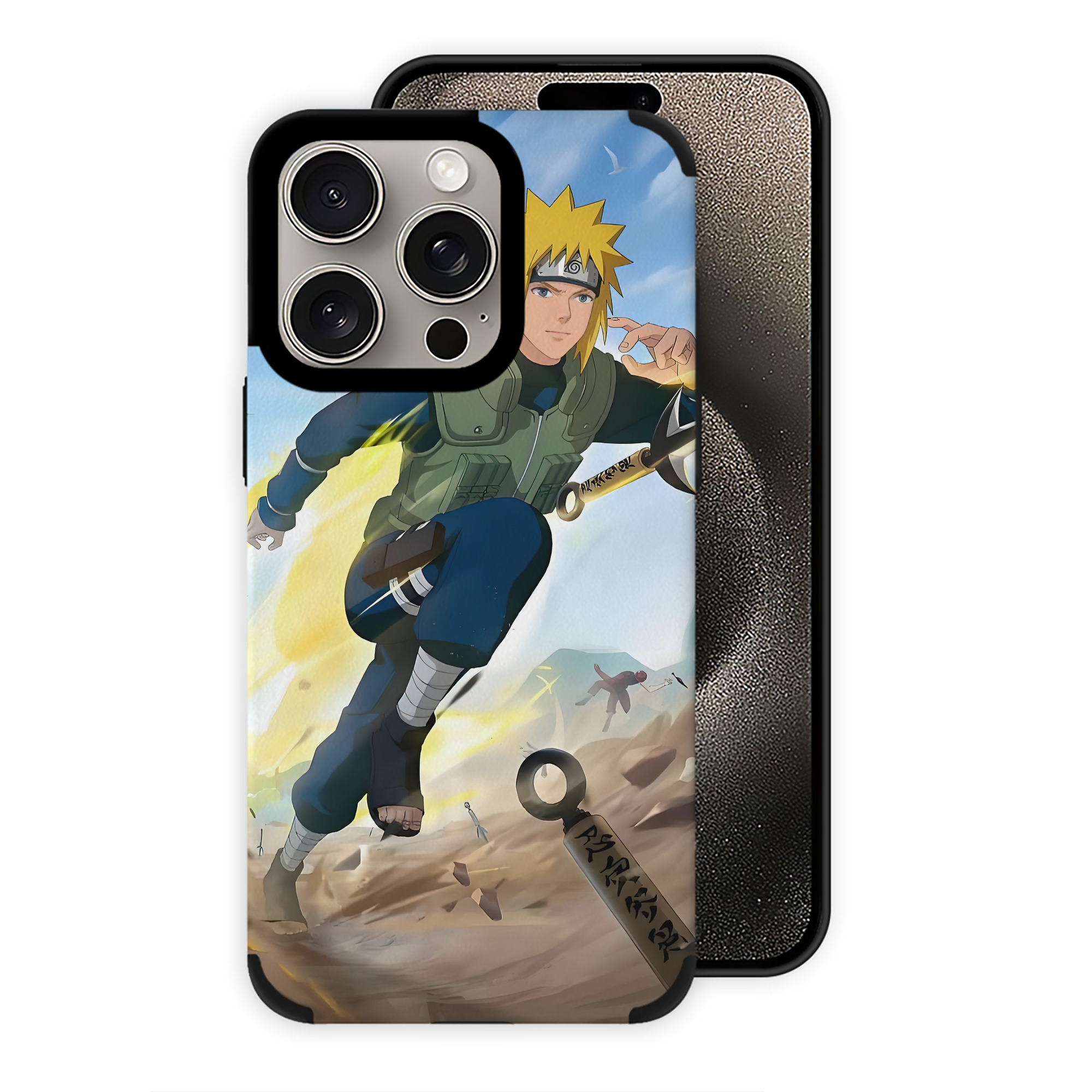 （画像用） NARUTO -ナルト- NARUTO -ナルト- 疾風伝 【iPhone15ProMax対応】 PUレザー スマホケース 耐衝撃＆黄変防止