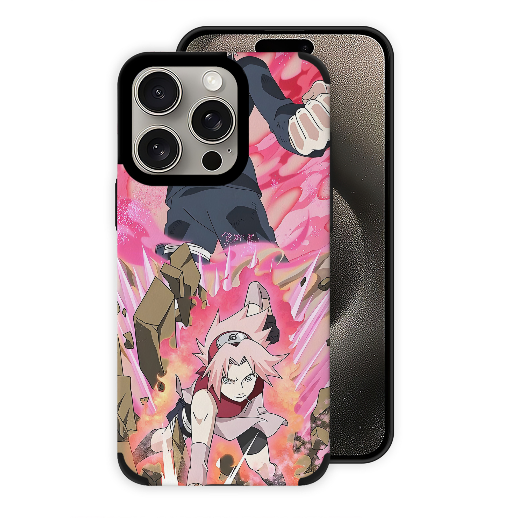 （画像用） NARUTO -ナルト- NARUTO -ナルト- 疾風伝 【iPhone15ProMax対応】 PUレザー スマホケース 耐衝撃＆黄変防止