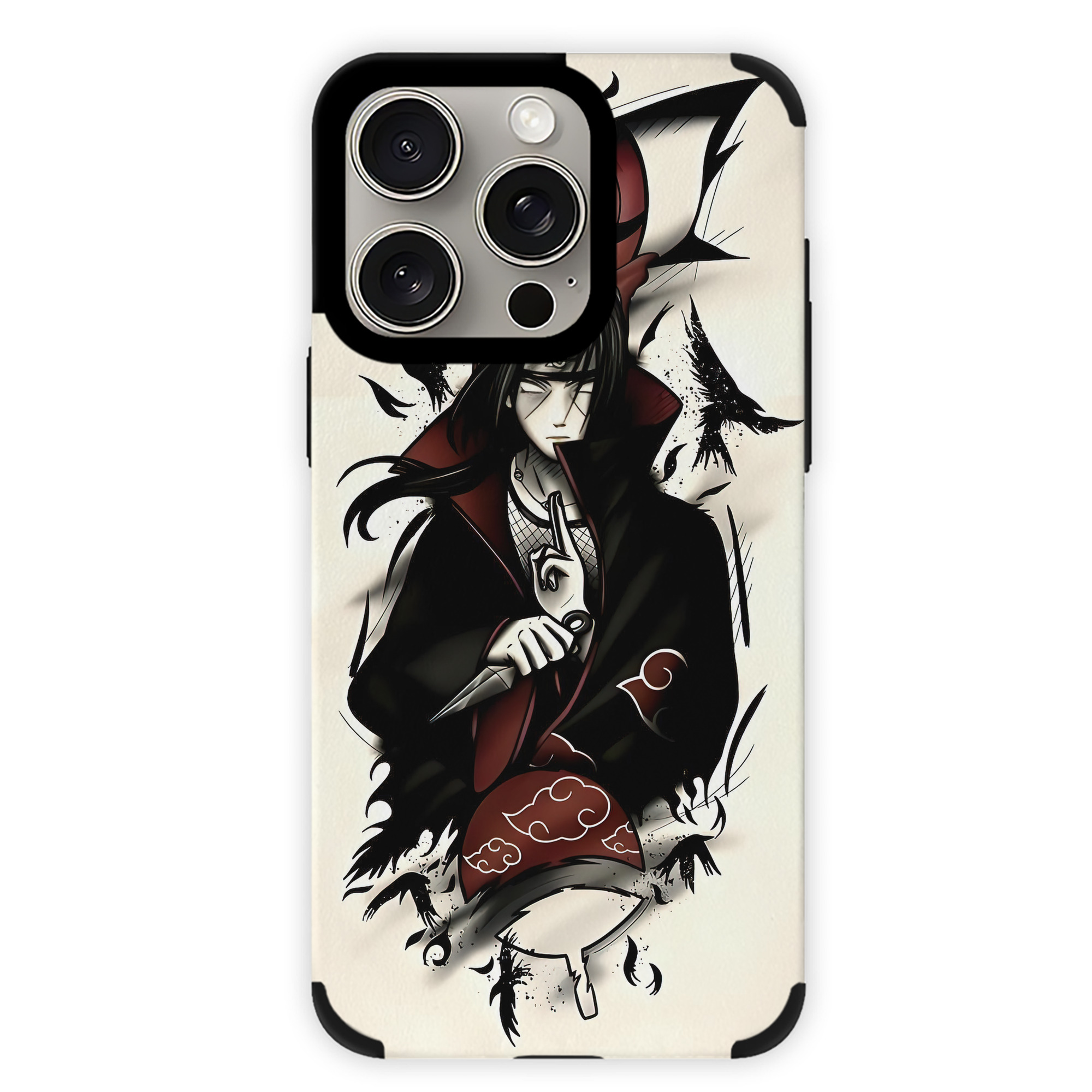 （画像用） NARUTO -ナルト- NARUTO -ナルト- 疾風伝 【iPhone15ProMax対応】 PUレザー スマホケース 耐衝撃＆黄変防止