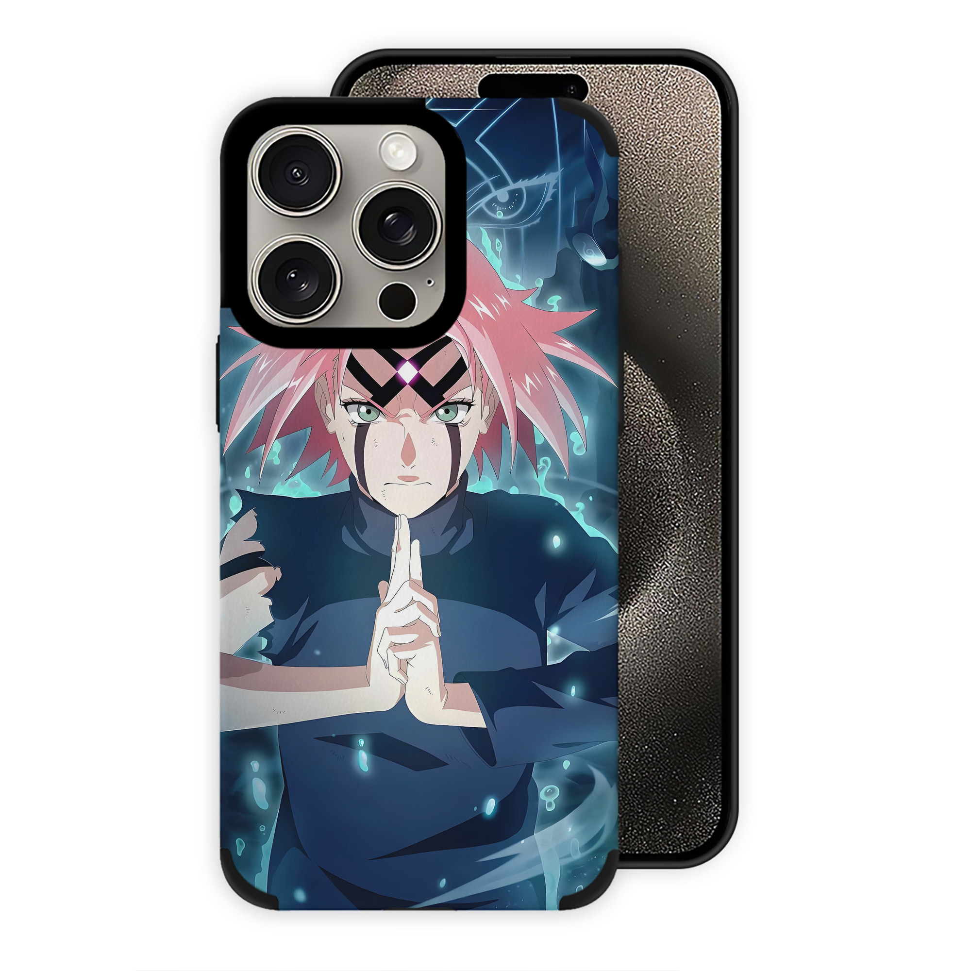 （画像用） NARUTO -ナルト- NARUTO -ナルト- 疾風伝 【iPhone15ProMax対応】 PUレザー スマホケース 耐衝撃＆黄変防止