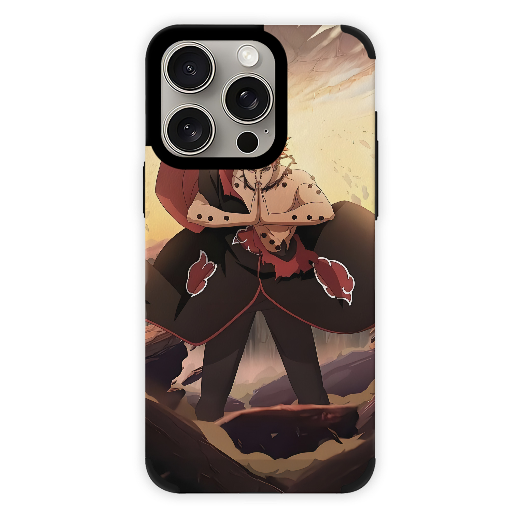 （画像用） NARUTO -ナルト- NARUTO -ナルト- 疾風伝 【iPhone15ProMax対応】 PUレザー スマホケース 耐衝撃＆黄変防止