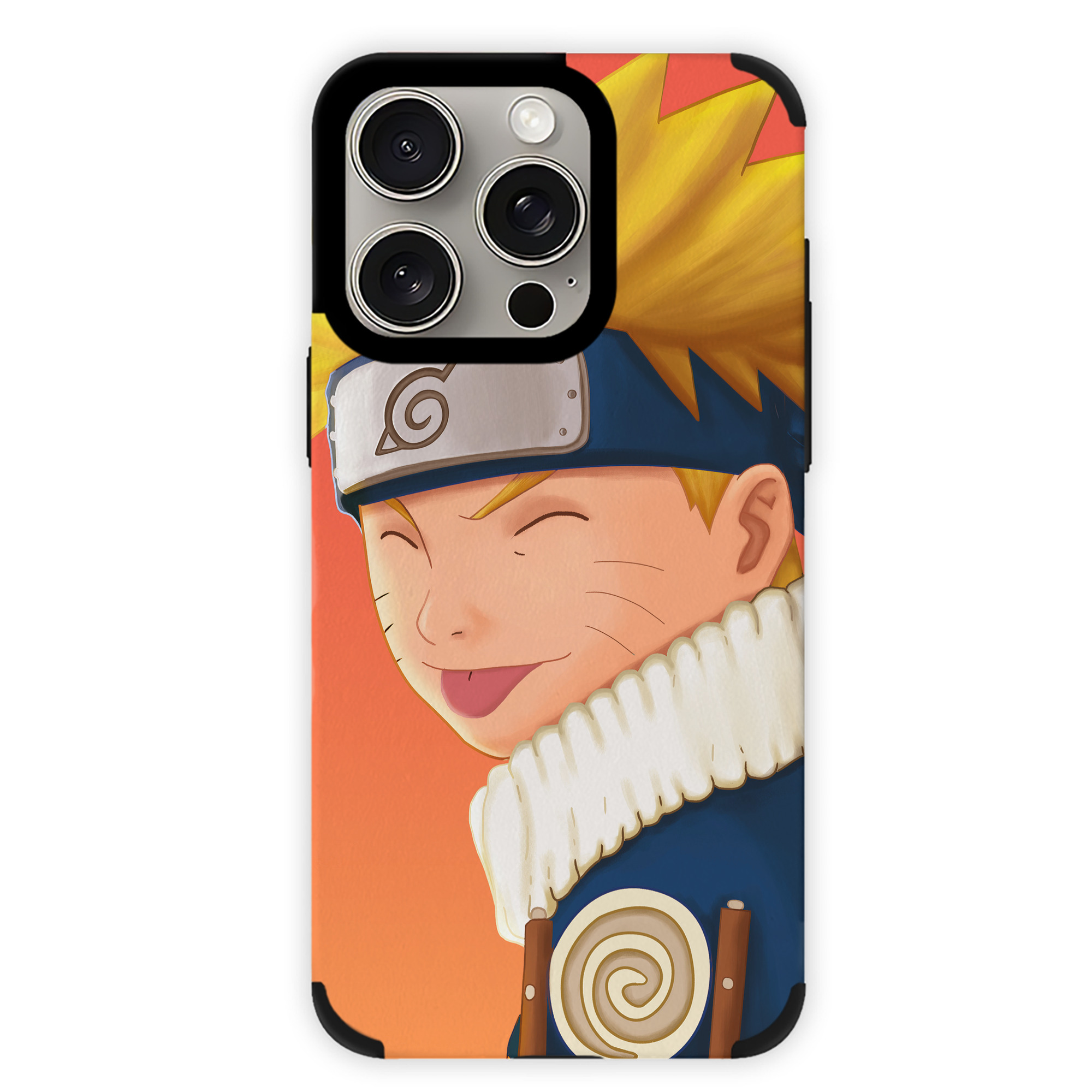 （画像用） NARUTO -ナルト- NARUTO -ナルト- 疾風伝 【iPhone15ProMax対応】 PUレザー スマホケース 耐衝撃＆黄変防止