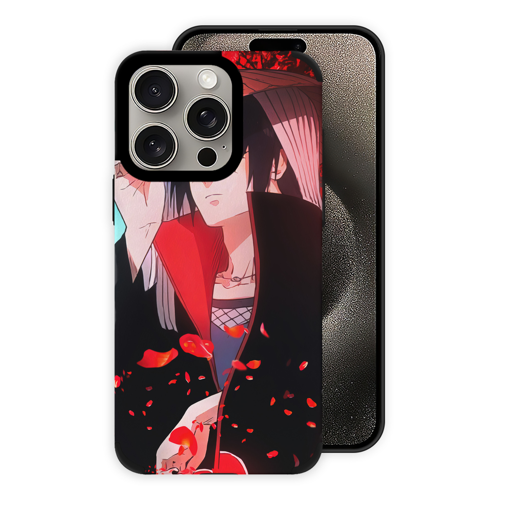 （画像用） NARUTO -ナルト- NARUTO -ナルト- 疾風伝 【iPhone15ProMax対応】 PUレザー スマホケース 耐衝撃＆黄変防止